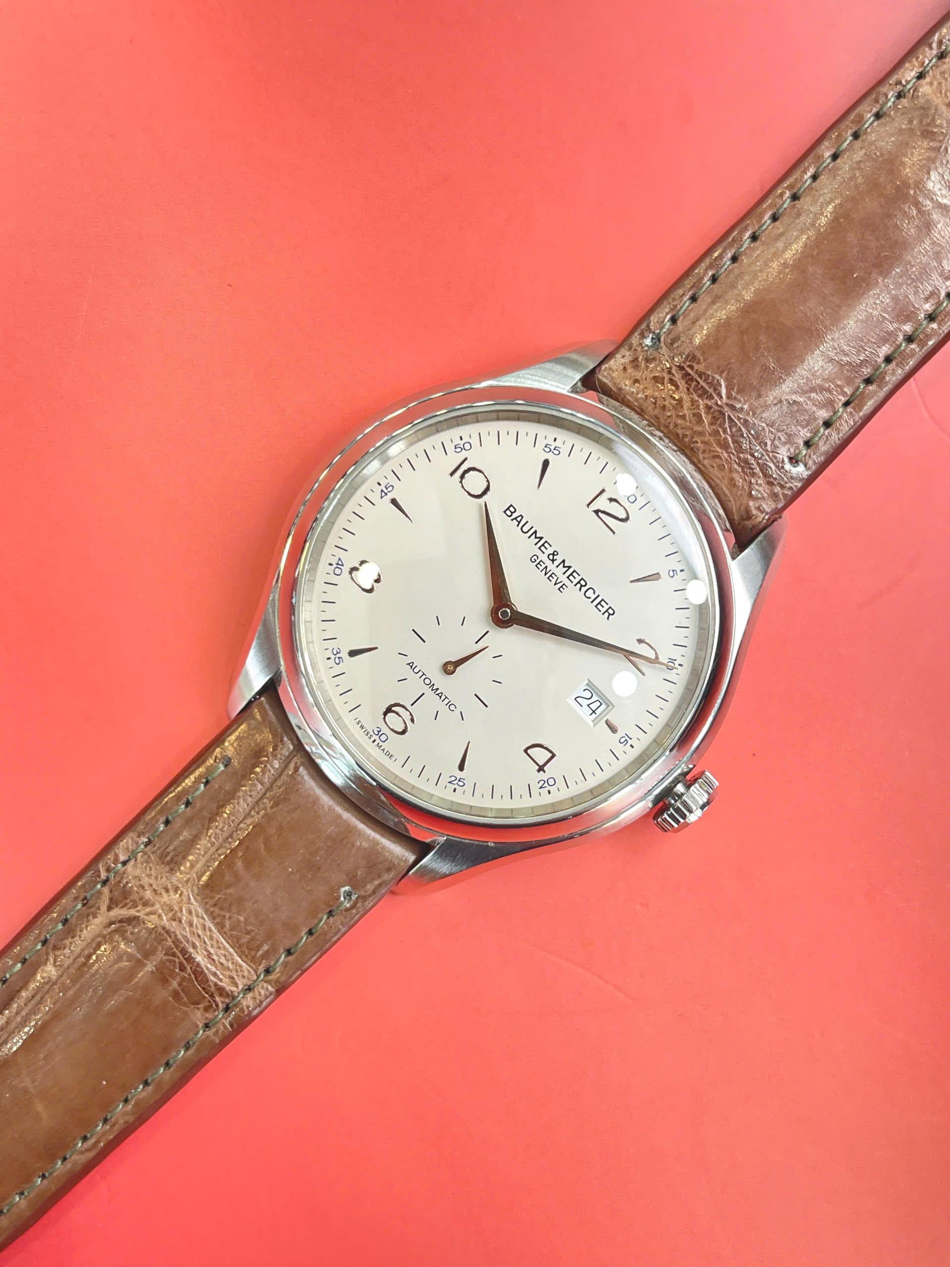 Baume & Mercier Clifton 10054 Watch 41mm Used