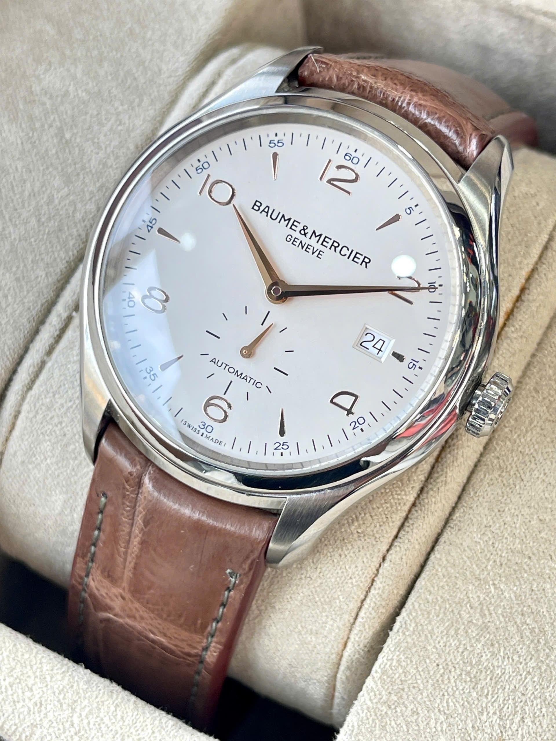 Baume & Mercier Clifton 10054 Watch 41mm Used