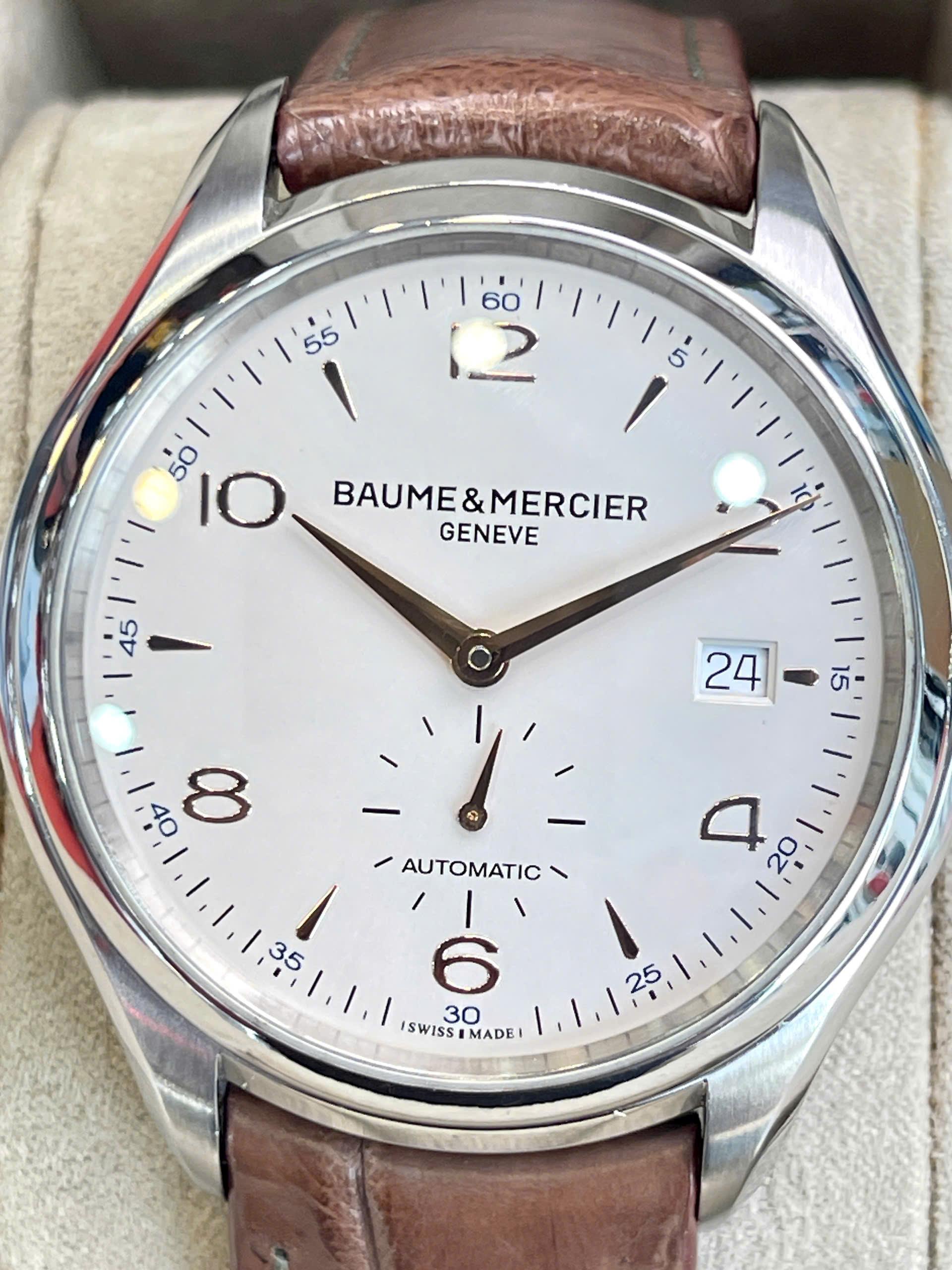 Baume & Mercier Clifton 10054 Watch 41mm Used