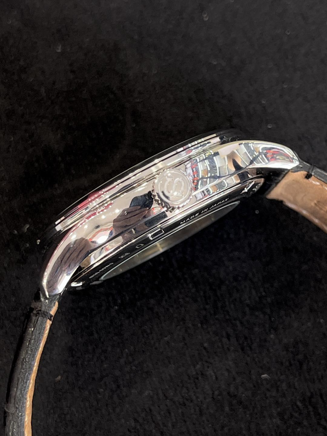 eiko Presage SSA379J1 Used – Open Heart, Máy Cơ 4R39, Chính Hãng Nhật Bản