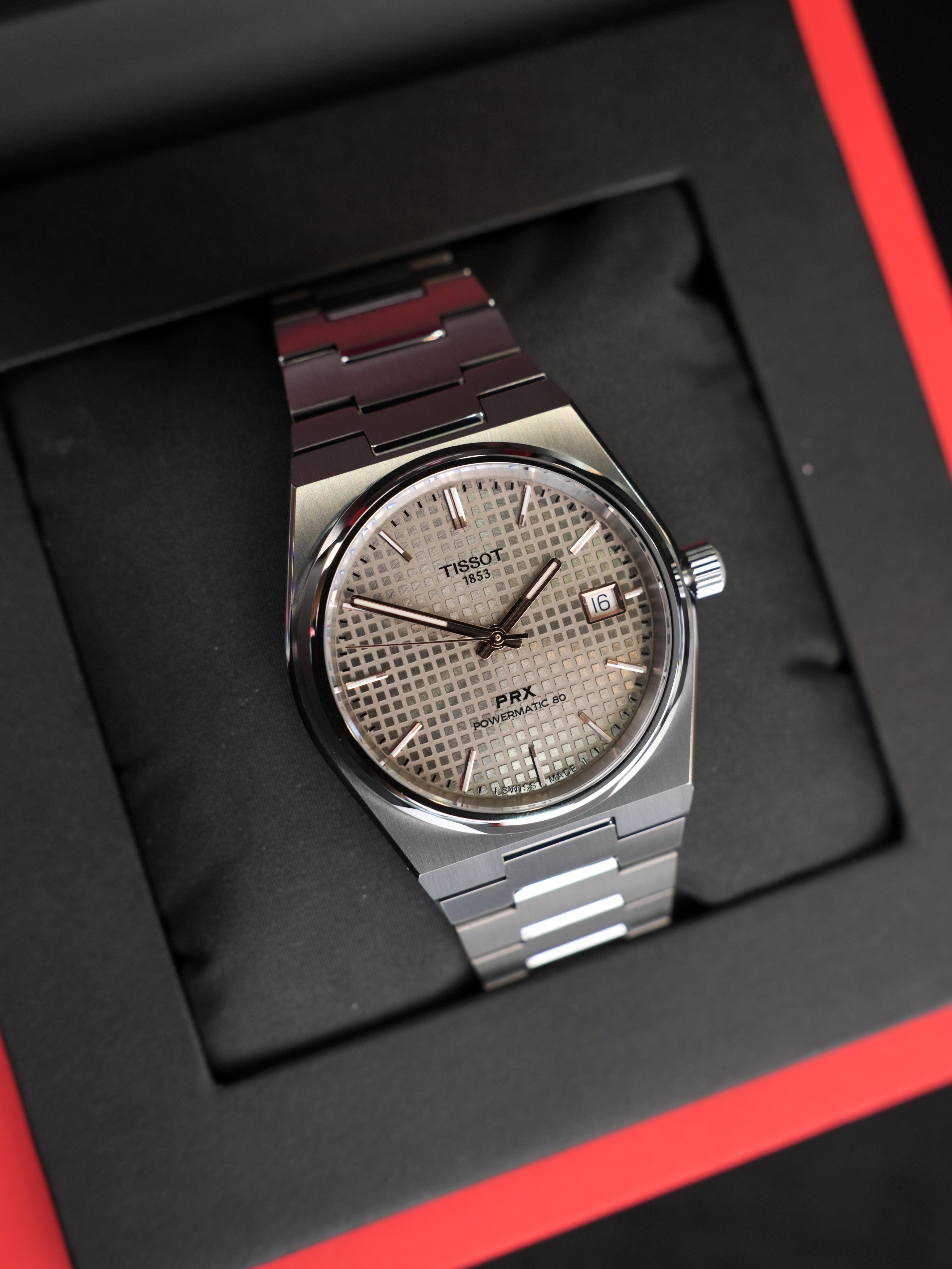 Tissot PRX Powermatic 80 Titanium 38mm T137.807.44.061.00