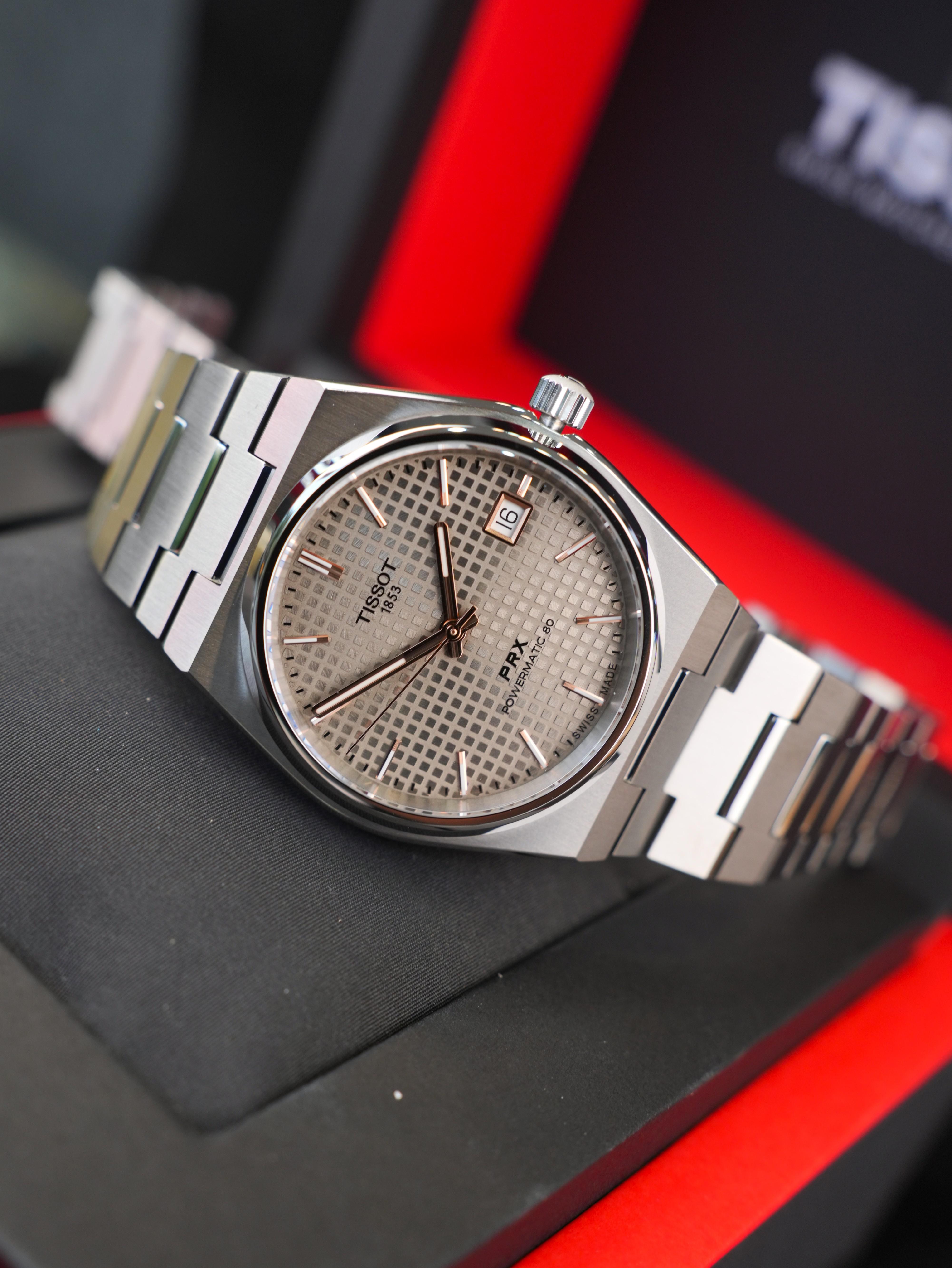 Tissot PRX Powermatic 80 Titanium 38mm T137.807.44.061.00