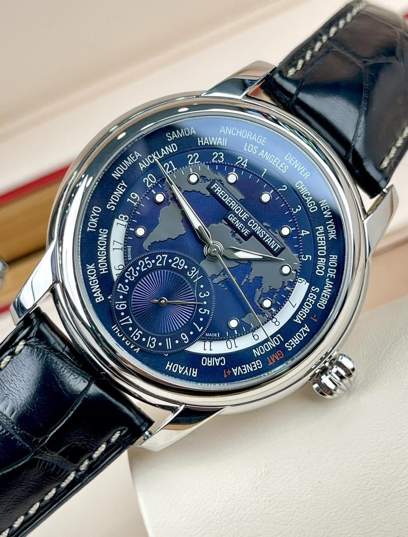 Frederique Constant Manufacture Worldtimer FC-718NWM4H6 Used