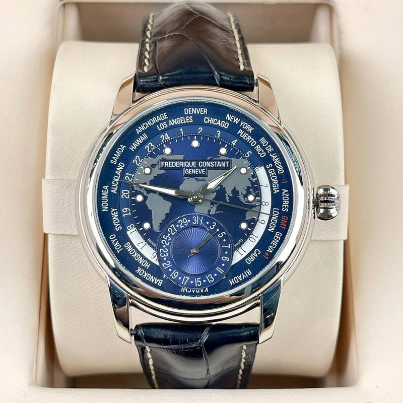Frederique Constant Manufacture Worldtimer FC-718NWM4H6 Used