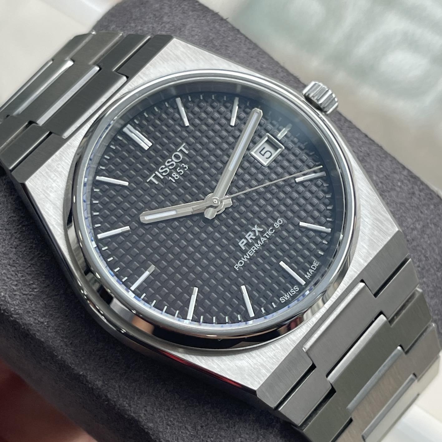 Tissot PRX Black T137.407.11.051.00 Powermatic 80 Nam 40mm Used