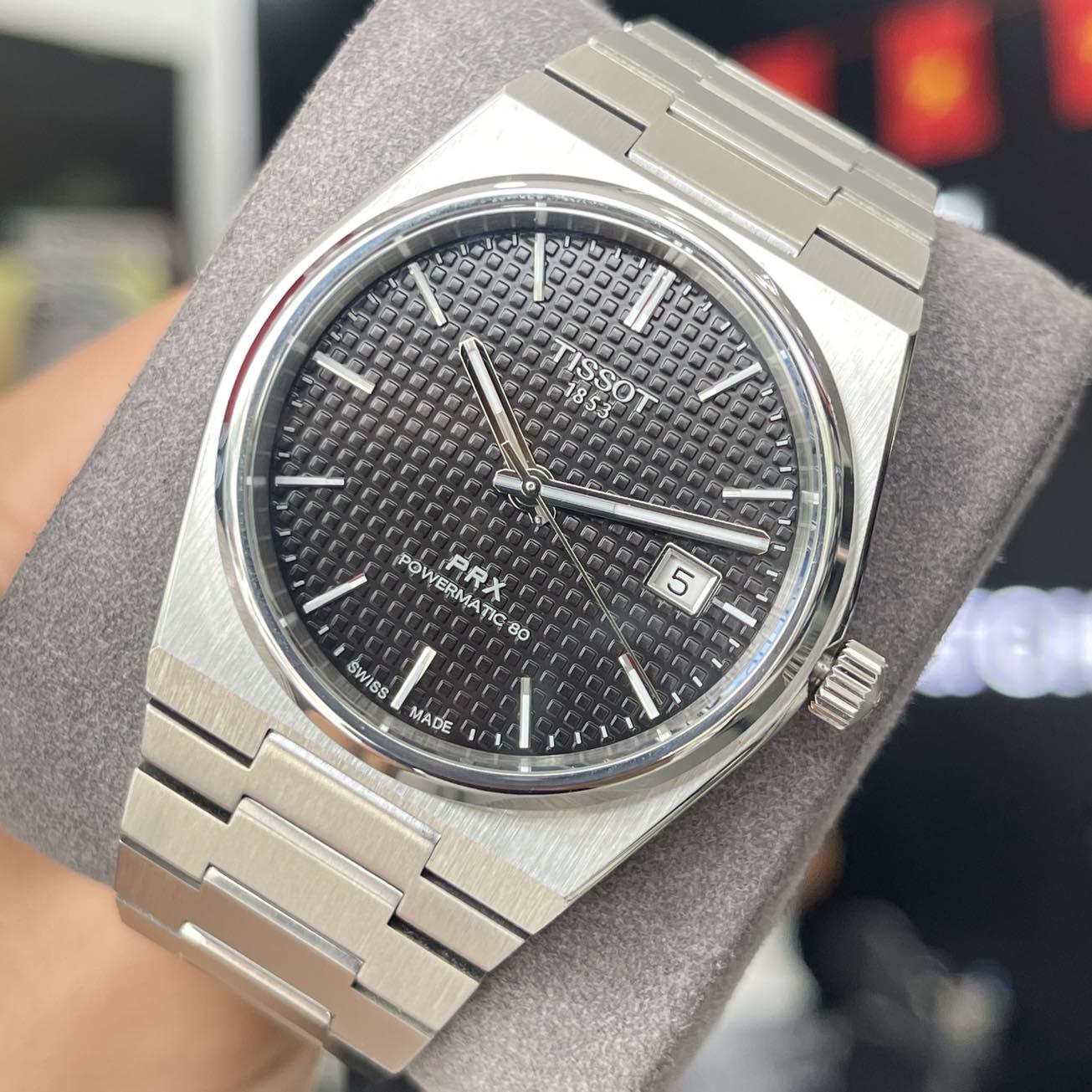 Tissot PRX Black T137.407.11.051.00 Powermatic 80 Nam 40mm Used