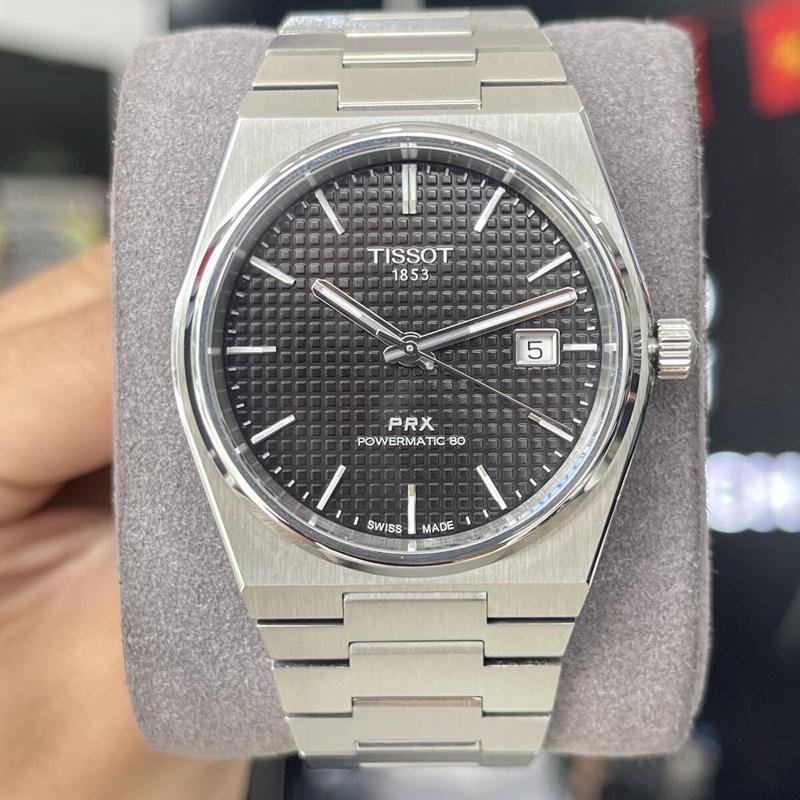 Tissot PRX Black T137.407.11.051.00 Powermatic 80 Nam 40mm Used