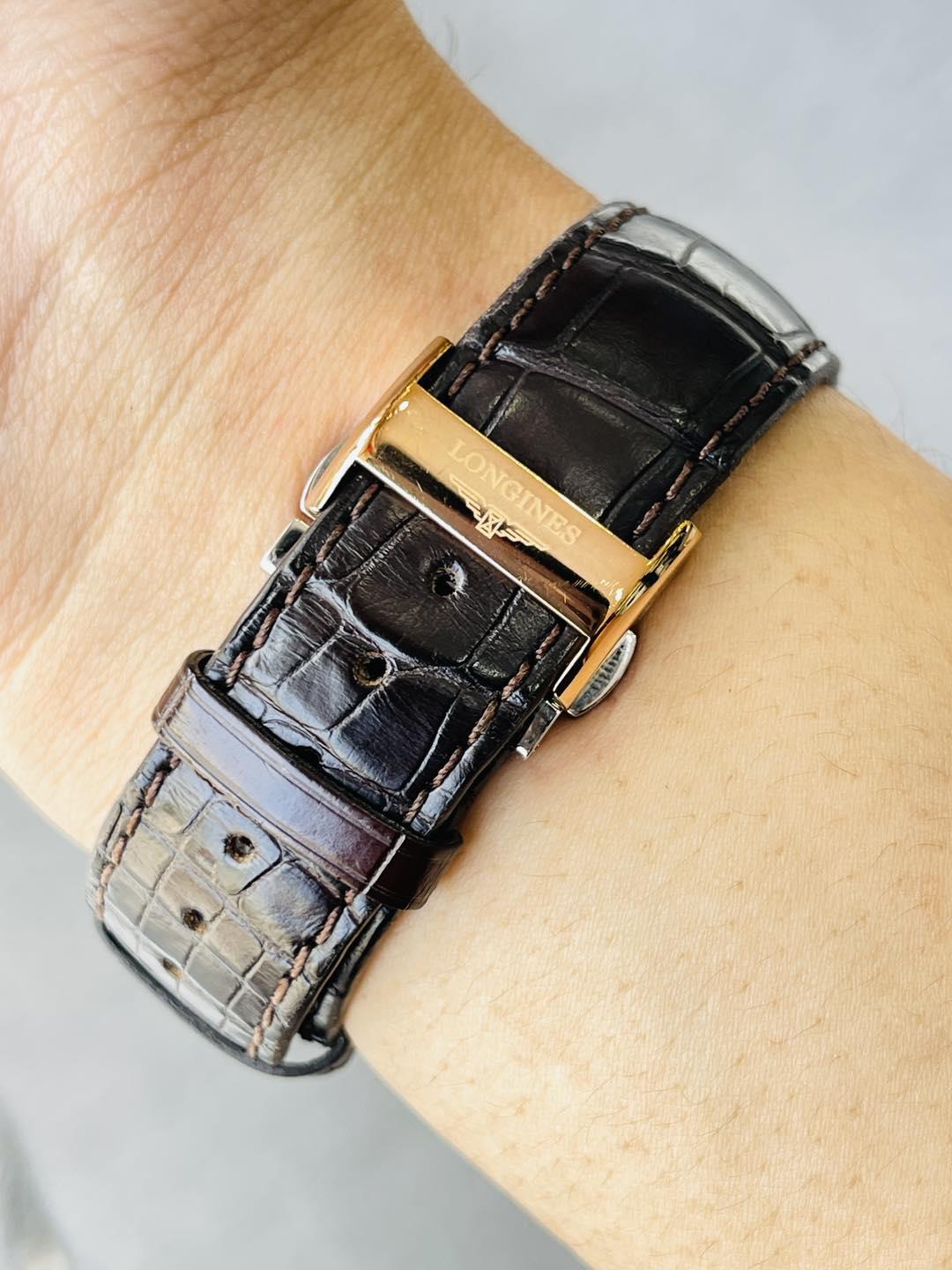 Longines Record L2.821.5.72.2 (L28215722) Used – Chuẩn Mực Chronometer