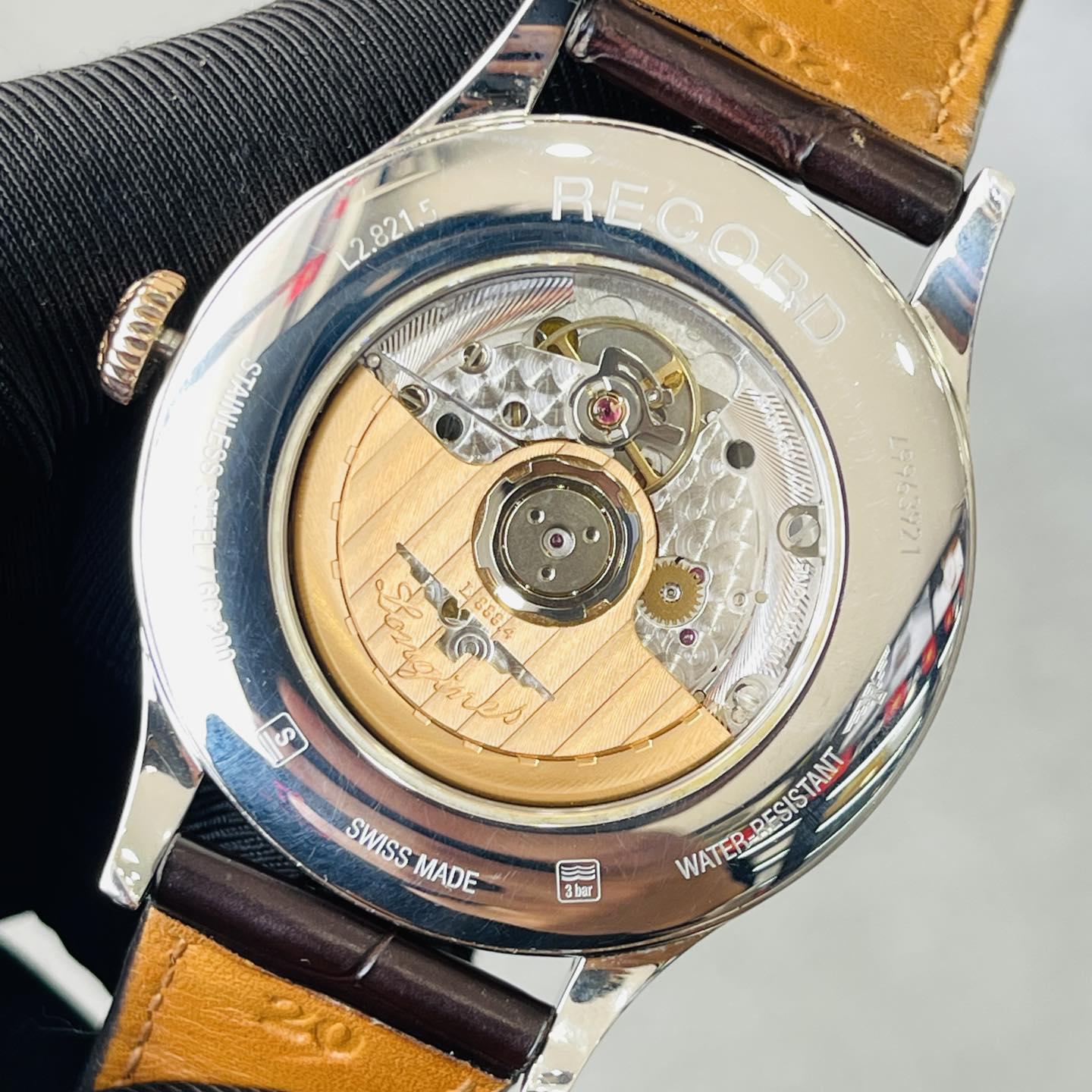 Longines Record L2.821.5.72.2 (L28215722) Used – Chuẩn Mực Chronometer