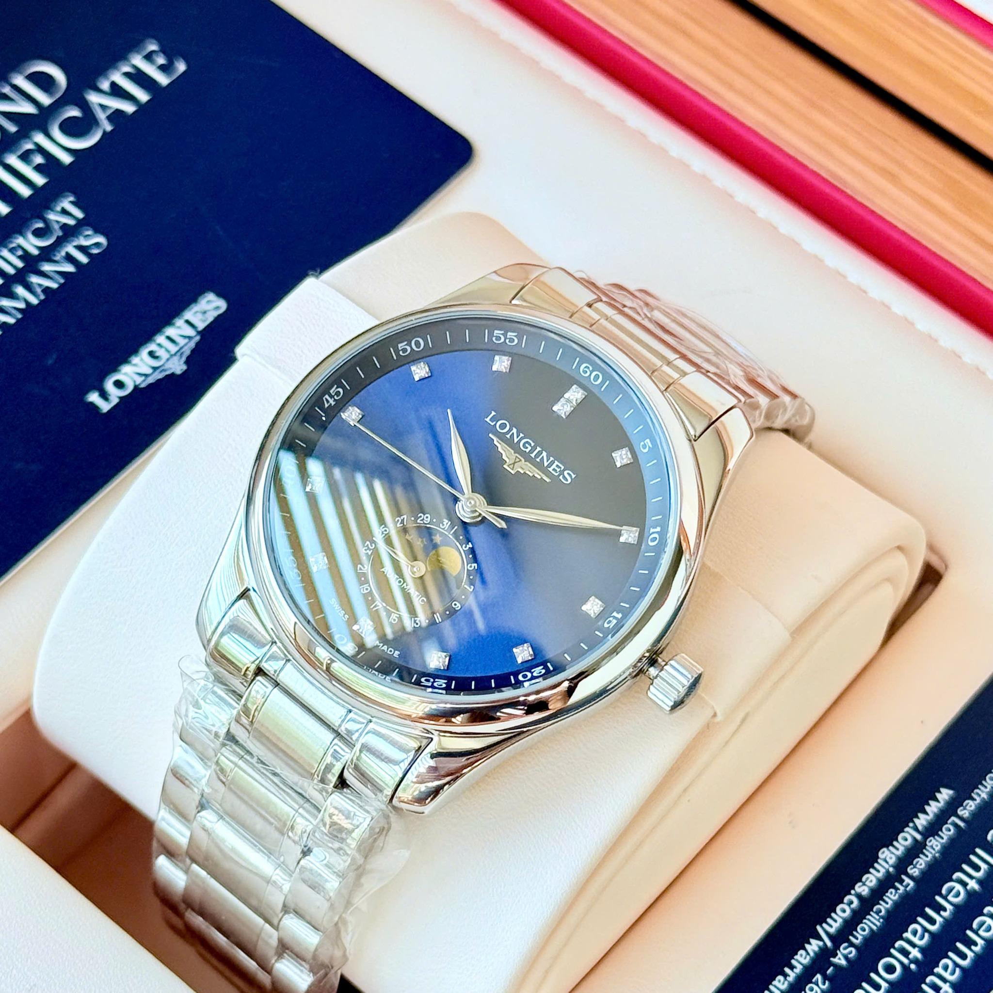 Longines Master Moon Phase L2.909.4.97.6 Used – Tuyệt Tác Moonphase