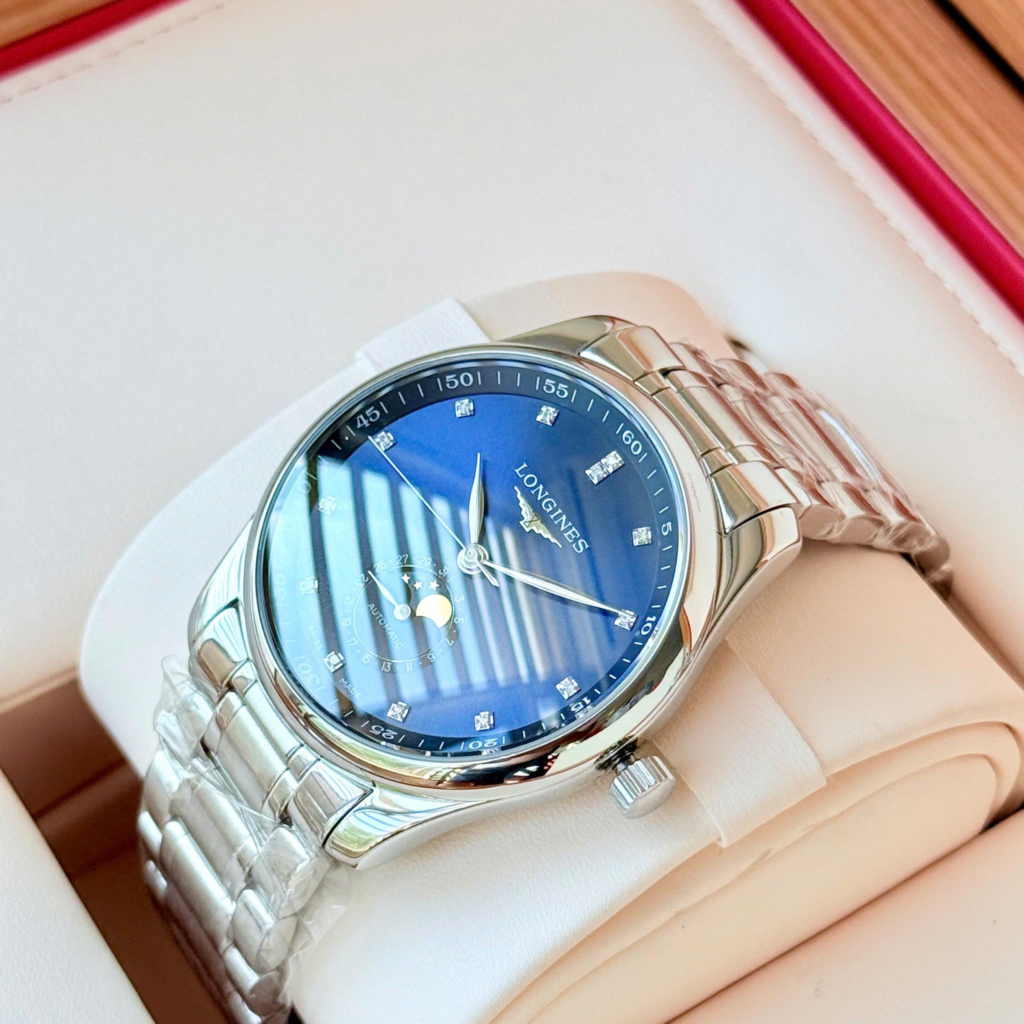 Longines Master Moon Phase L2.909.4.97.6 Used – Tuyệt Tác Moonphase