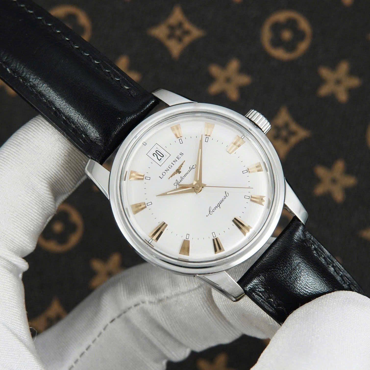 Longines Conquest Heritage L1.611.4.75.4 Used – Vẻ Đẹp Cổ Điển Vượt Thời Gian