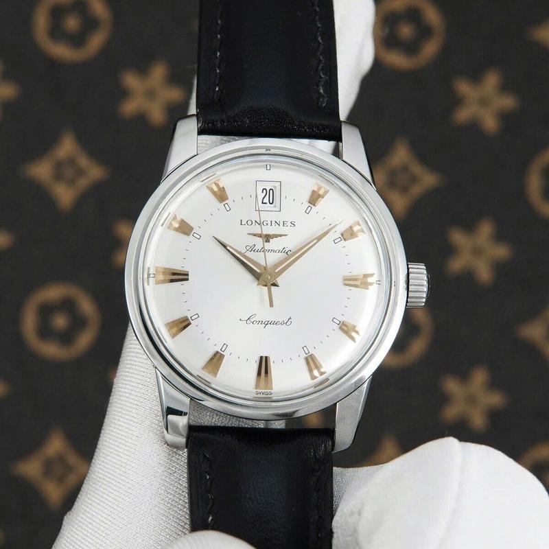 Longines Conquest Heritage L1.611.4.75.4 Used – Vẻ Đẹp Cổ Điển Vượt Thời Gian