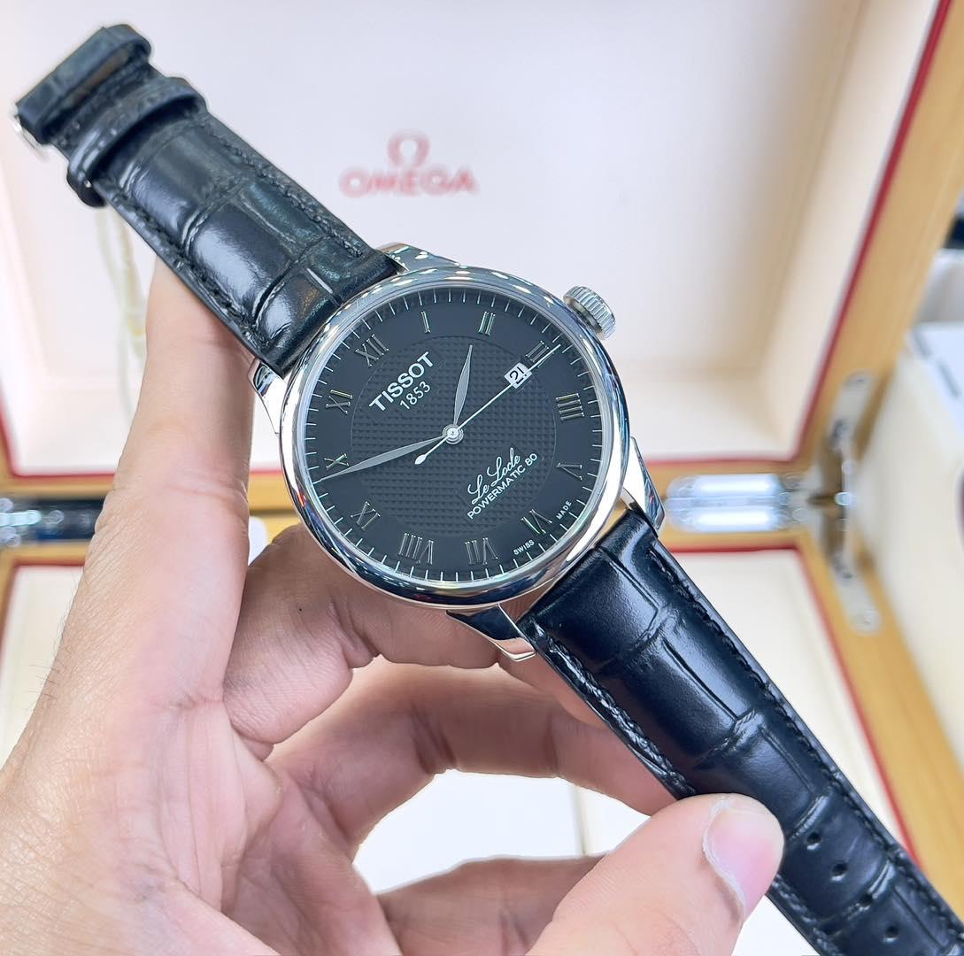 Tissot Le Locle Powermatic 80 T006.407.16.053.00 Dial Đen Used