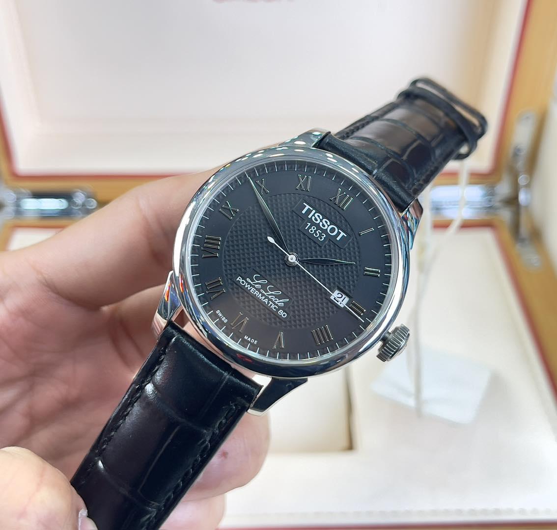 Tissot Le Locle Powermatic 80 T006.407.16.053.00 Dial Đen Used