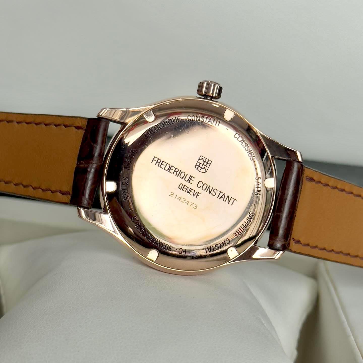 Frederique Constant FC-303V5B4 Used – Cổ Điển, Sang Trọng