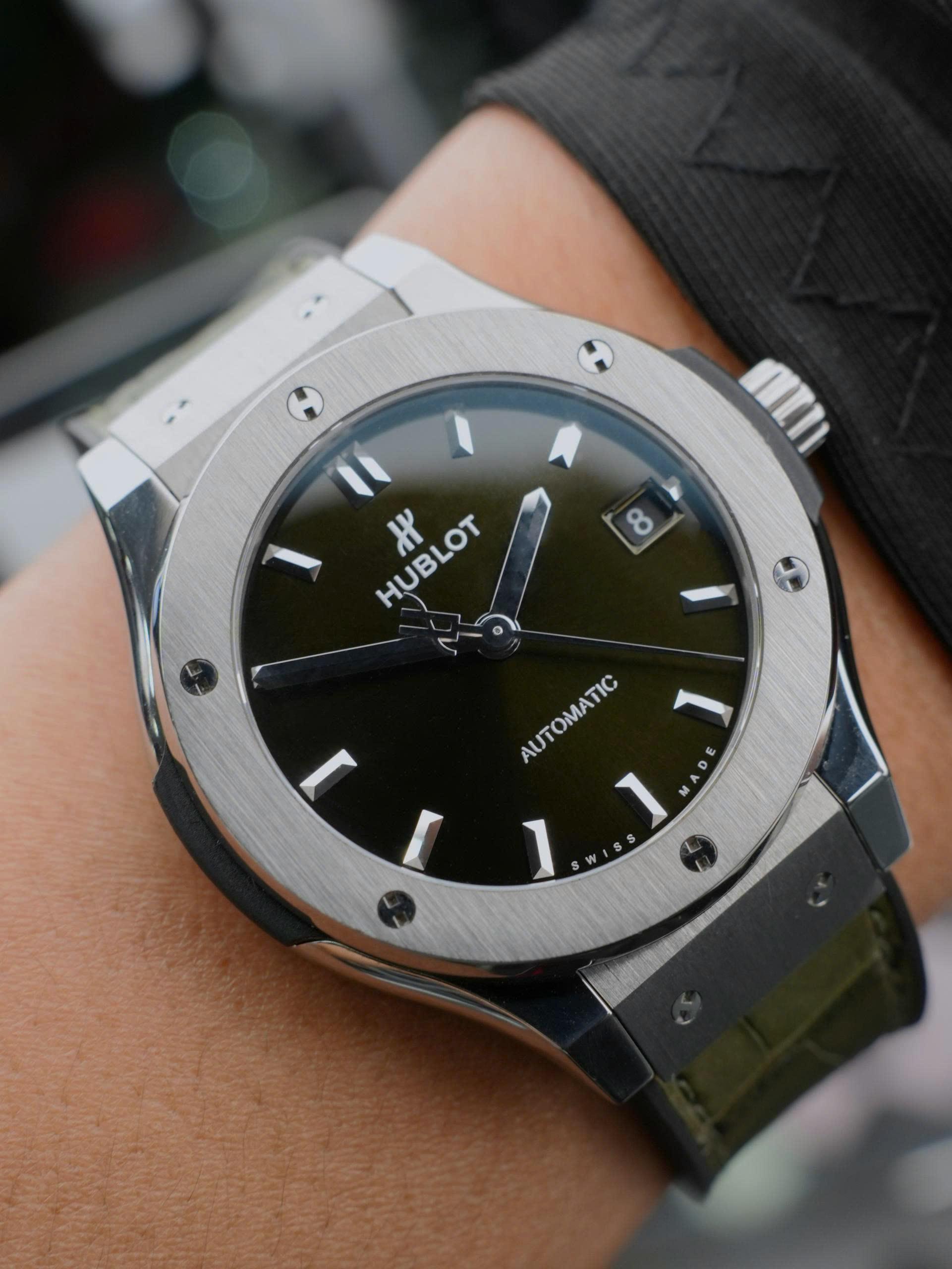 Hublot Classic Fusion 565.NX.8970.LR 38mm Used – Hublot Titanium