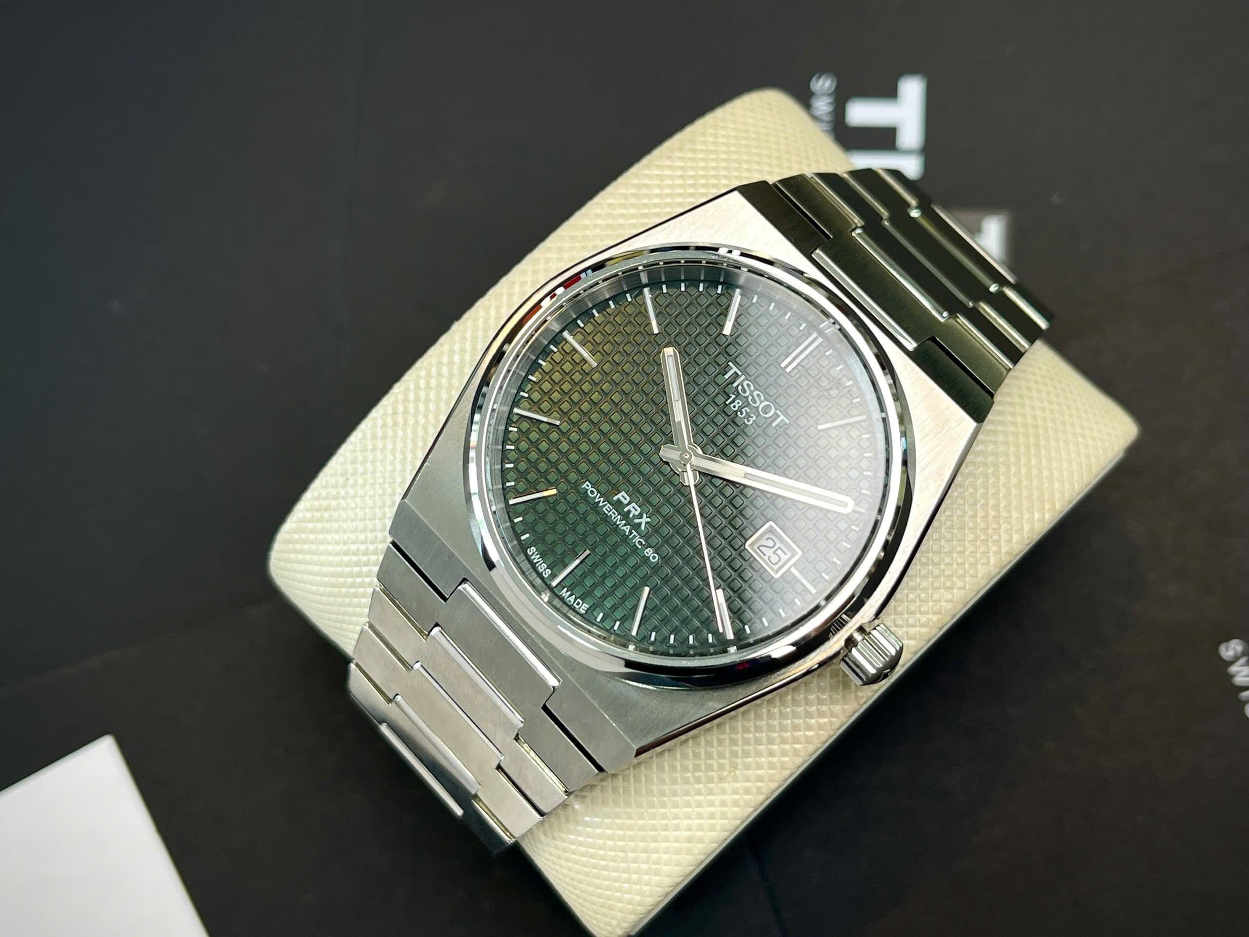 Tissot PRX Powermatic 80 40mm T137.407.11.091.00 – Automatic Green Dial Swiss Made