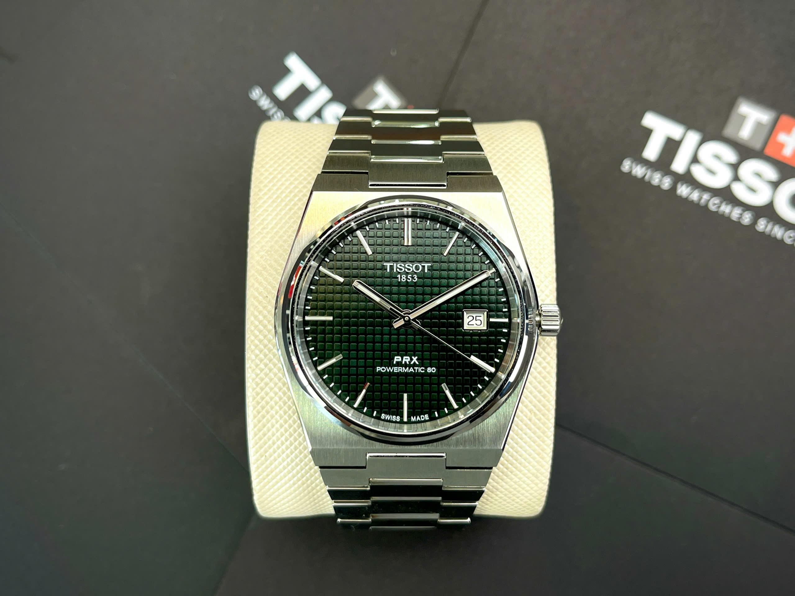 Tissot PRX Powermatic 80 40mm T137.407.11.091.00 – Automatic Green Dial Swiss Made