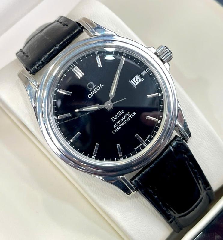 Omega De Ville Prestige Co-Axial 4875.50.01 Used – Dress Watch Thụy Sĩ Thanh Lịch Chuẩn Mực