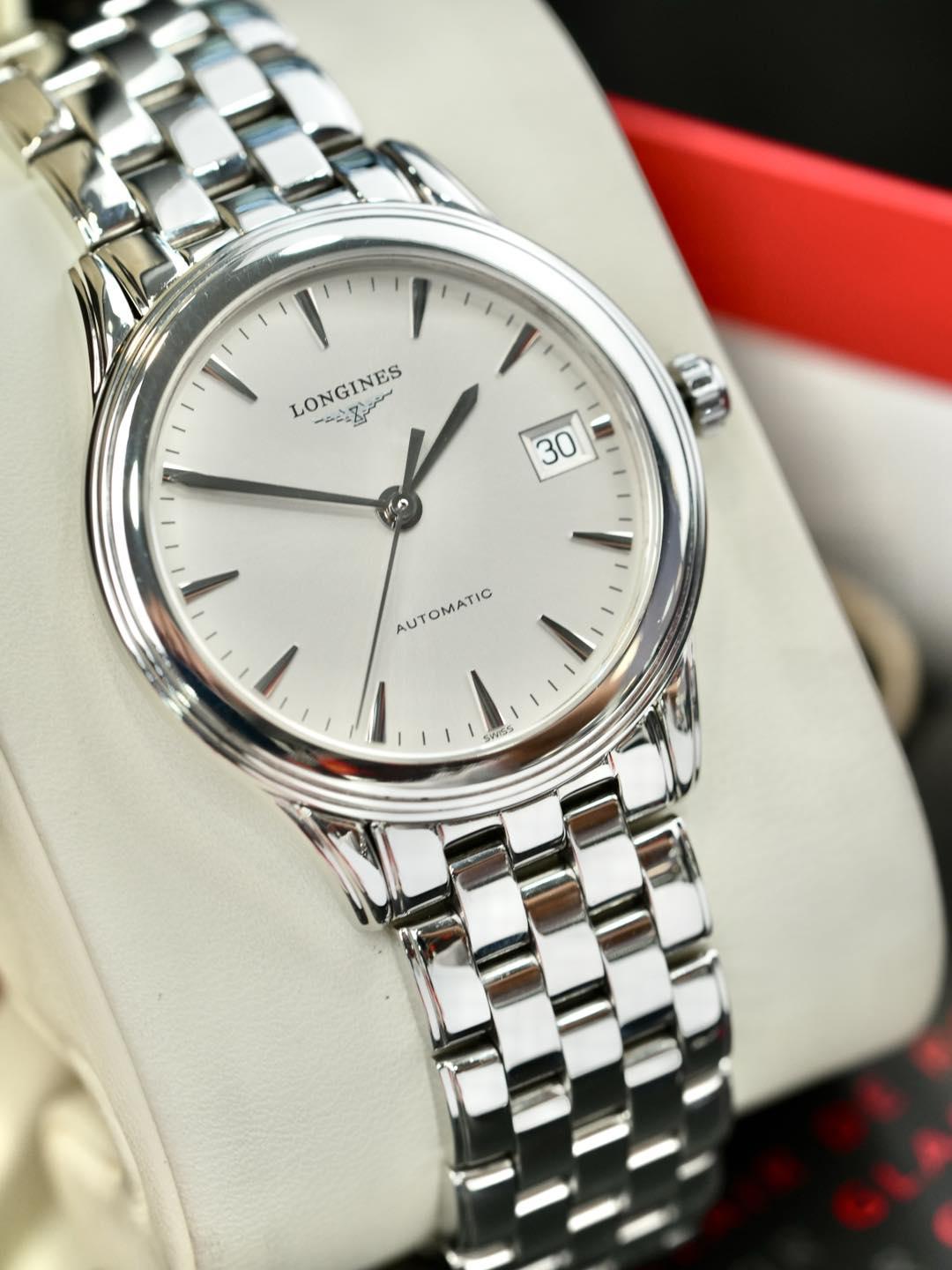 Longines Flagship L4.774.4.99.6 Used – 35.6mm | Kính Sapphire, Máy Automatic L6