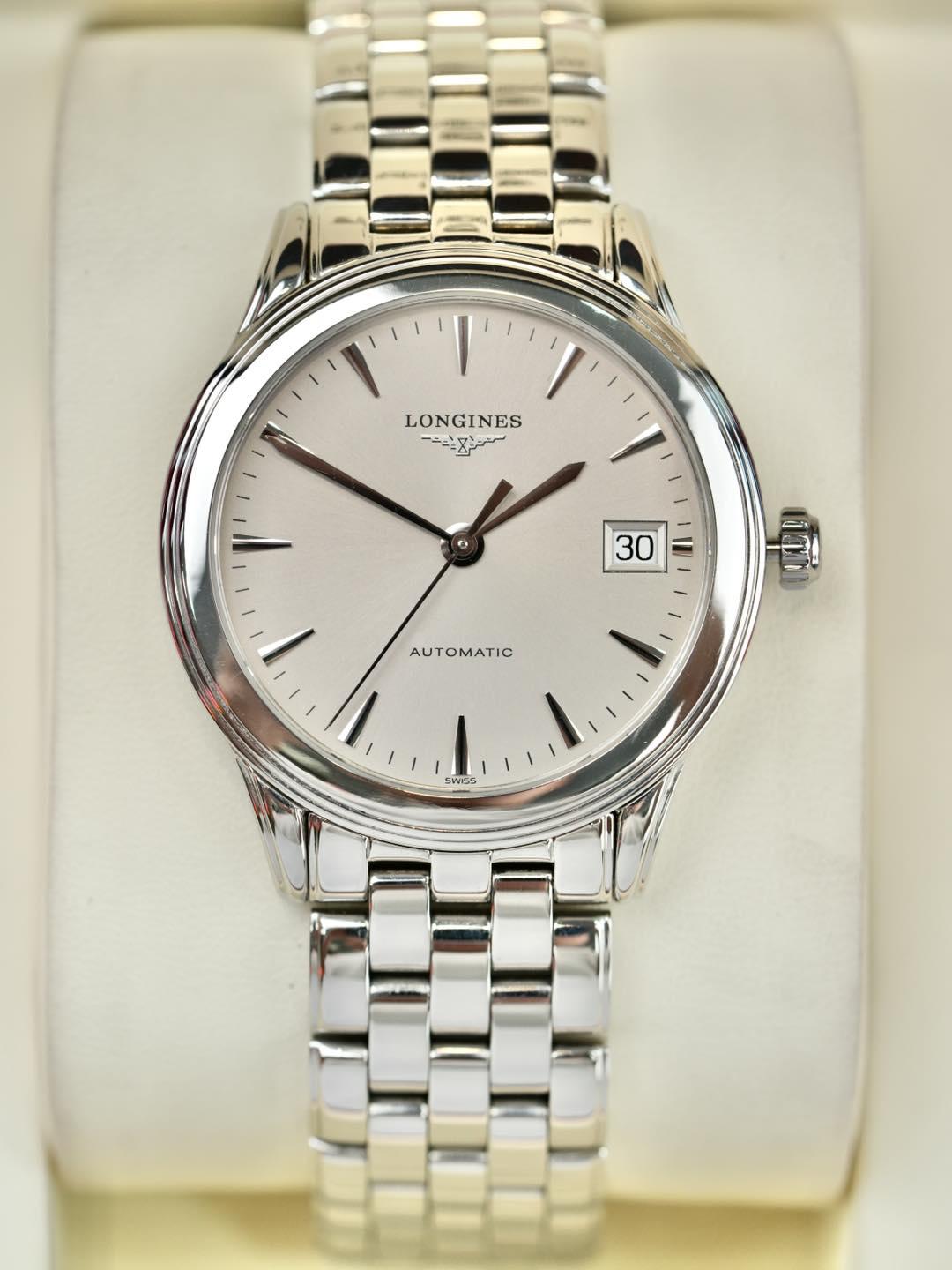 Longines Flagship L4.774.4.99.6 Used – 35.6mm | Kính Sapphire, Máy Automatic L6