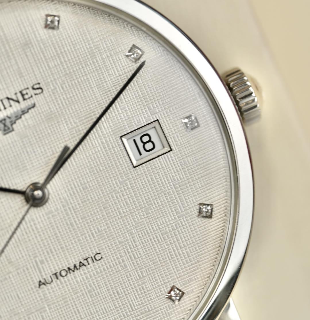 Longines The Elegant Collection L4.810.4.77.6 Used – 37mm | Kim Cương Tự Nhiên, Máy L888.2