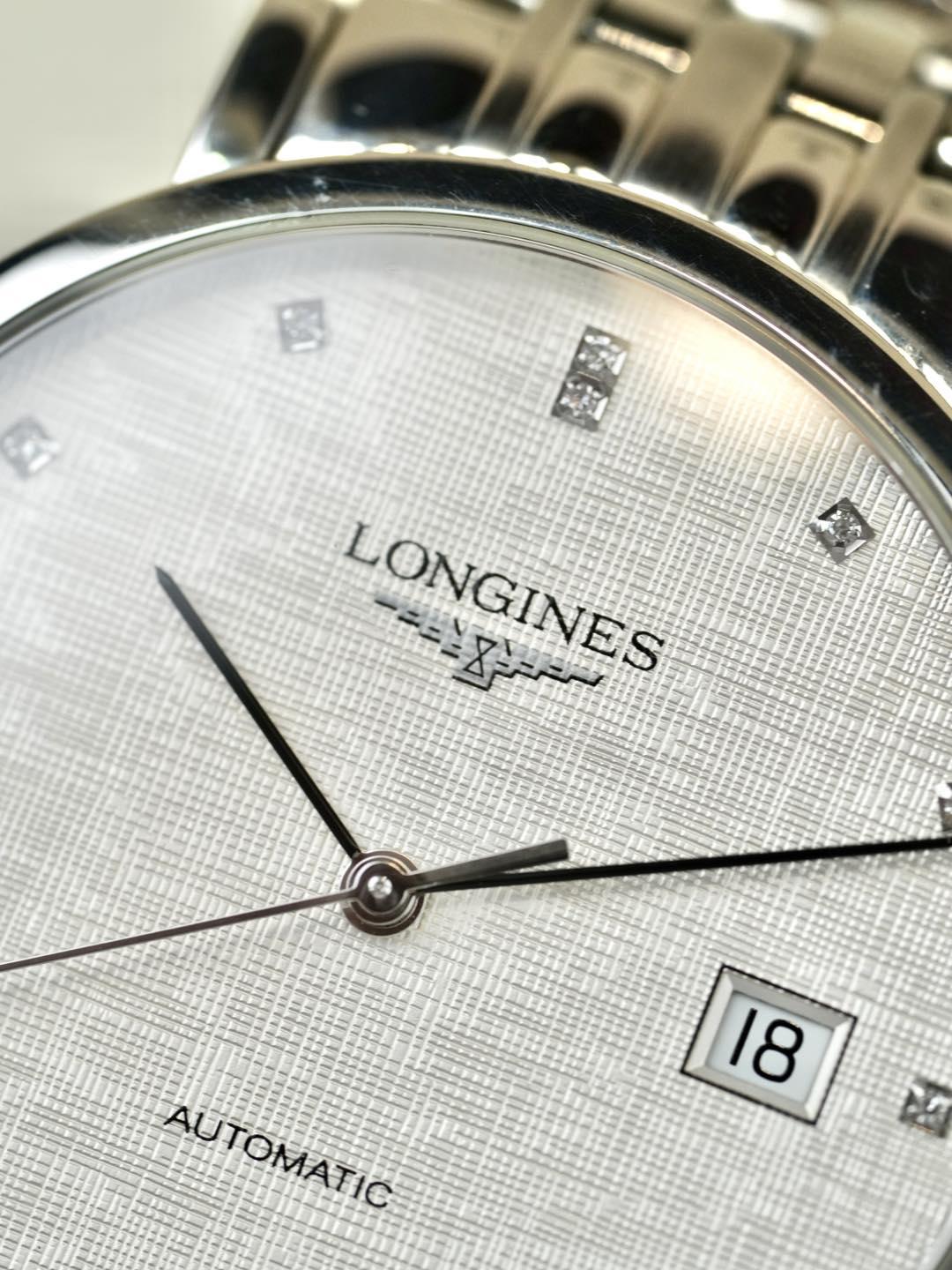 Longines The Elegant Collection L4.810.4.77.6 Used – 37mm | Kim Cương Tự Nhiên, Máy L888.2