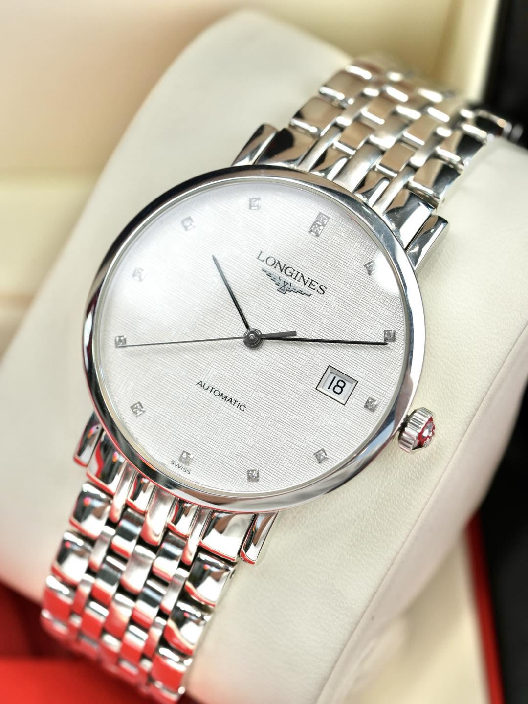 Longines The Elegant Collection L4.810.4.77.6 Used – 37mm | Kim Cương Tự Nhiên, Máy L888.2