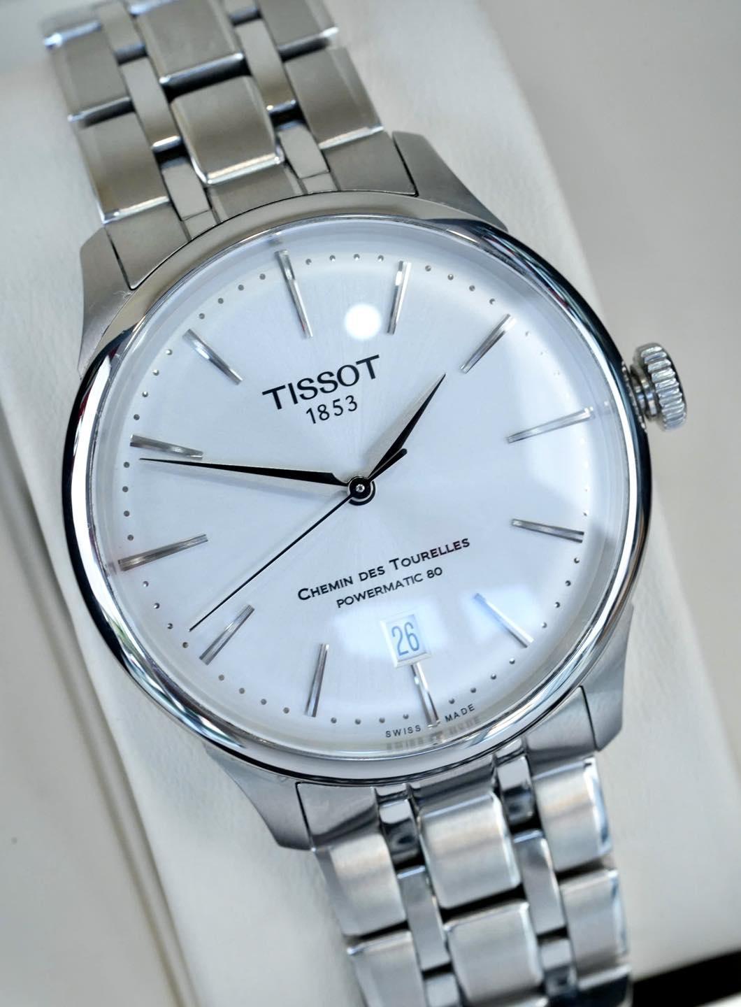 Tissot Chemin des Tourelles Powermatic 80 T139.807.11.031.00 Used – 39mm
