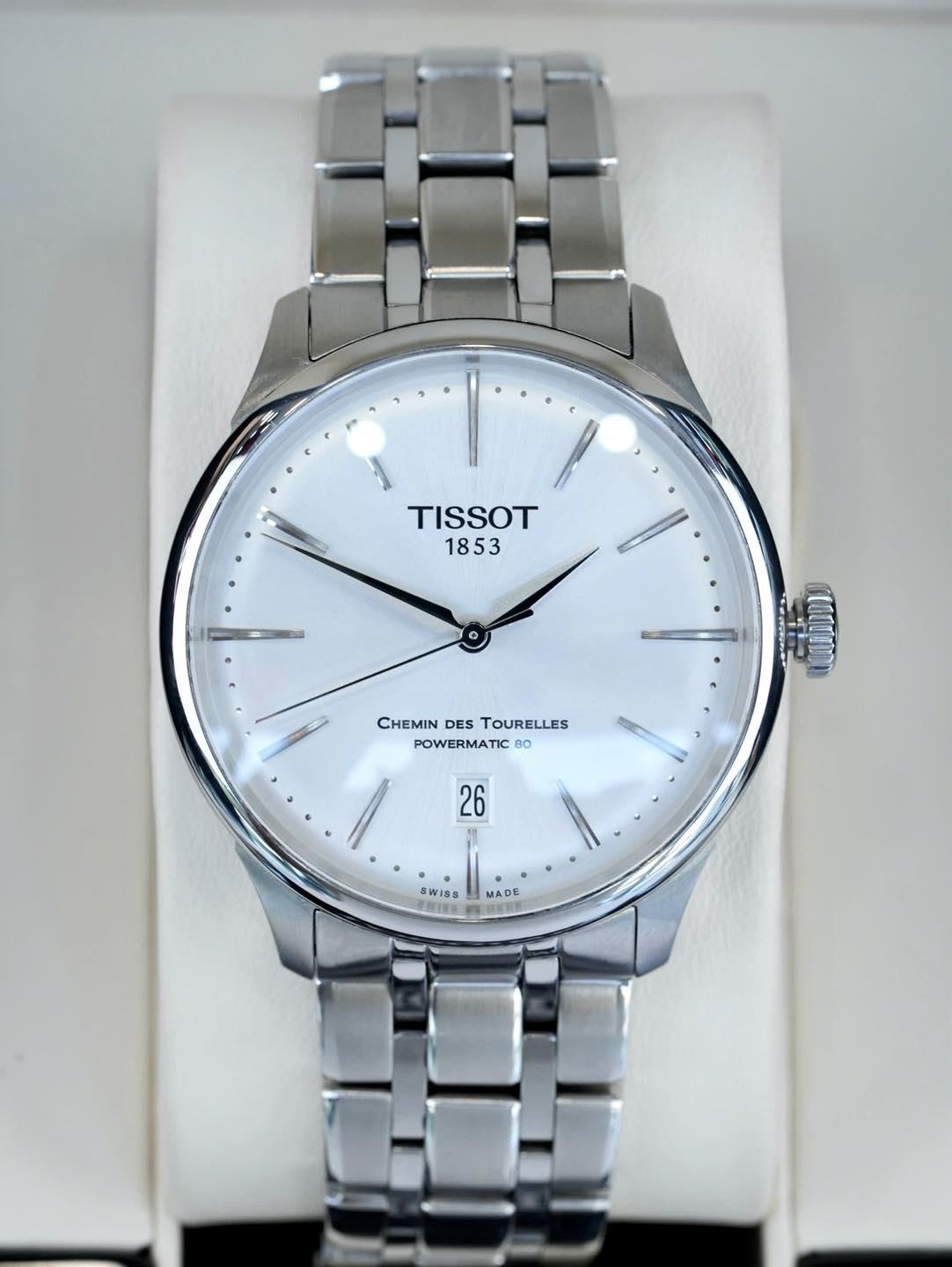 Tissot Chemin des Tourelles Powermatic 80 T139.807.11.031.00 Used – 39mm
