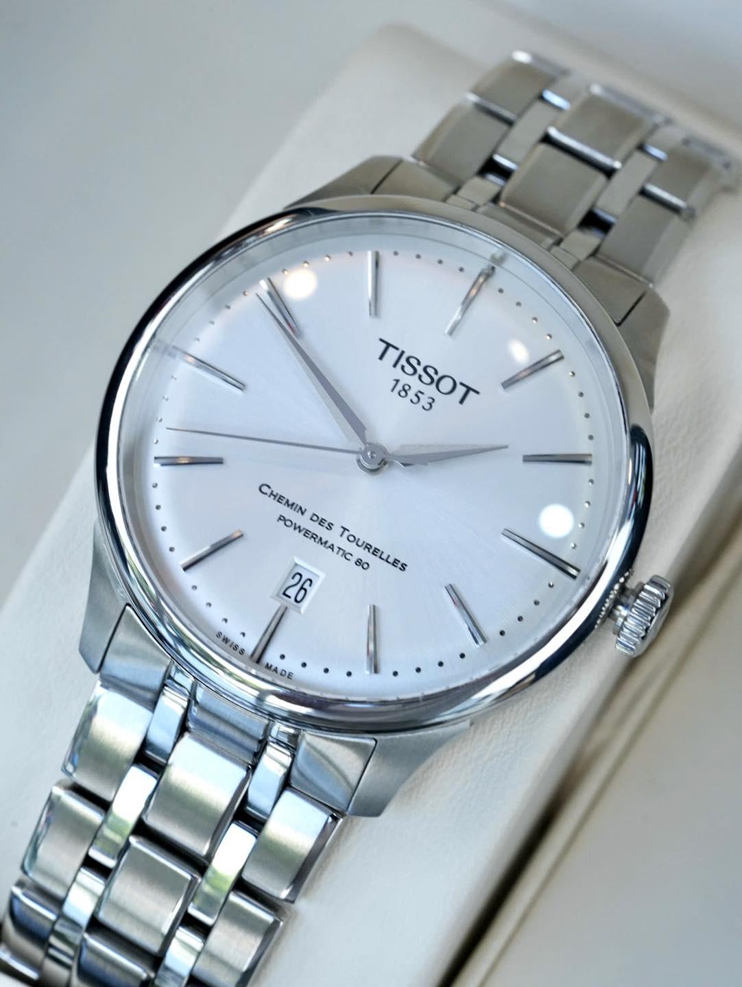Tissot Chemin des Tourelles Powermatic 80 T139.807.11.031.00 Used – 39mm