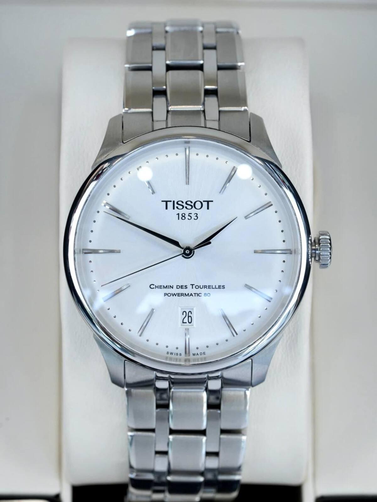 Tissot Chemin des Tourelles Powermatic 80 T139.807.11.031.00 Used – 39mm