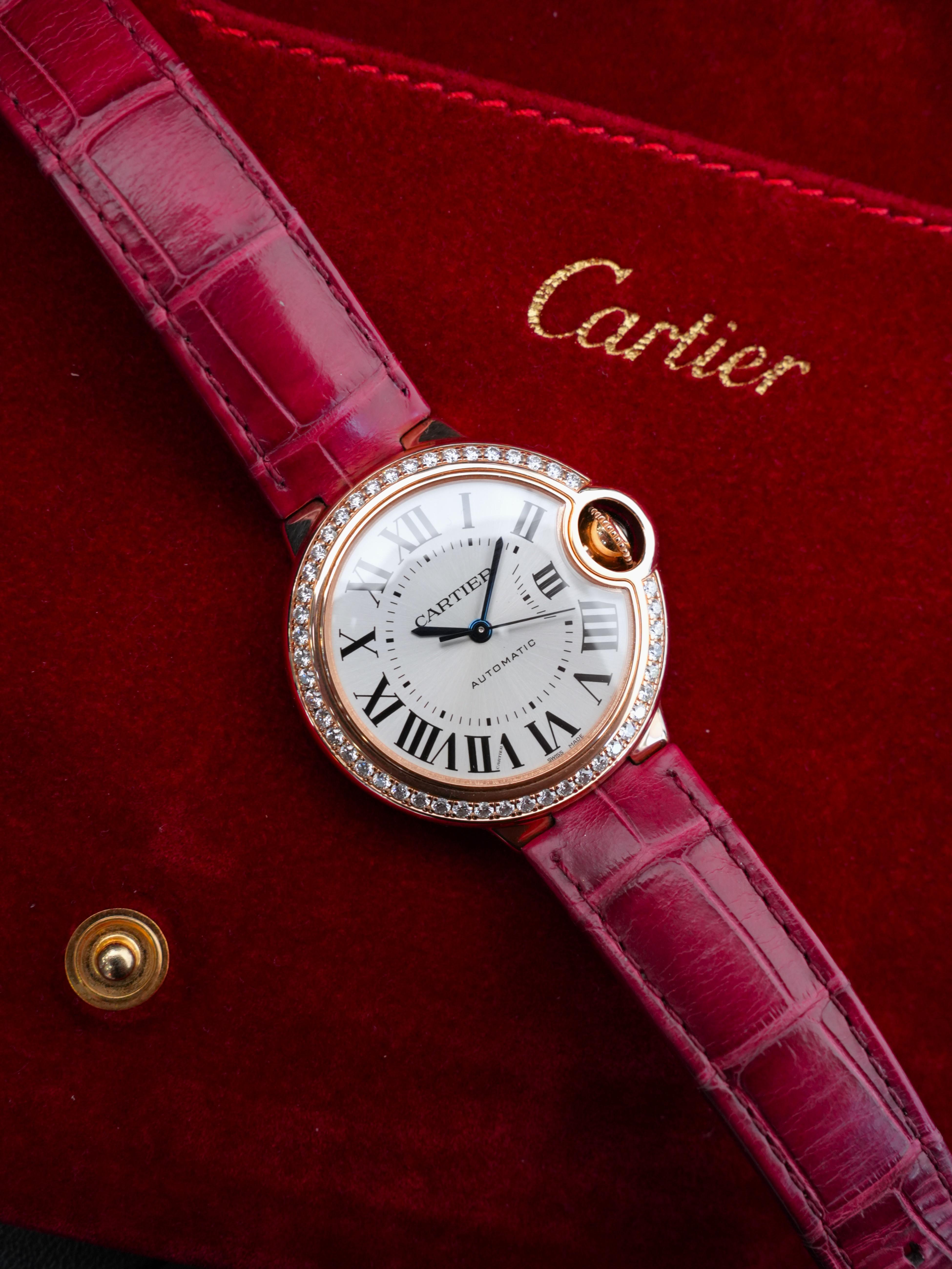 Đồng Hồ Cartier Ballon Bleu de Cartier 33mm Automatic Used