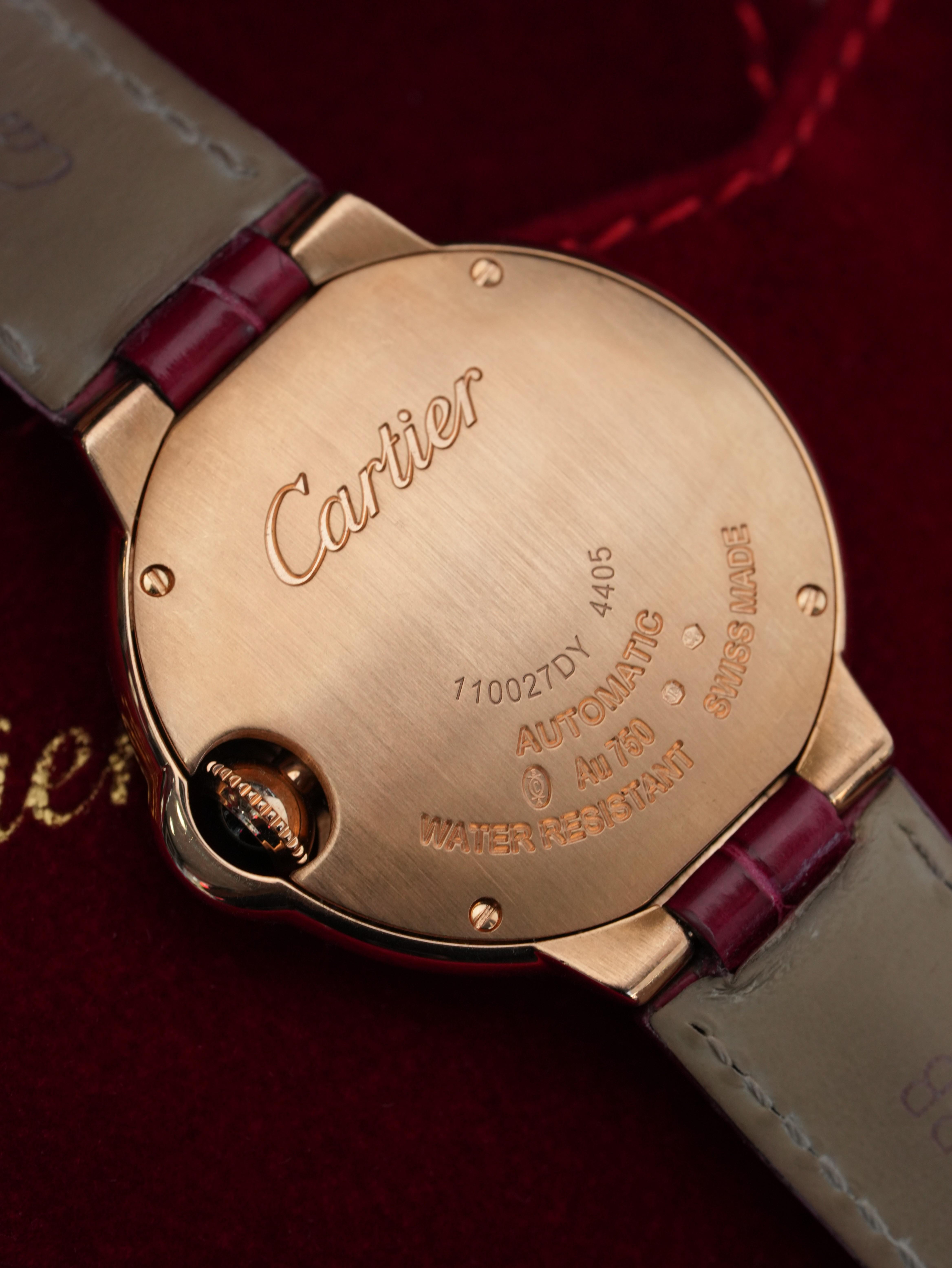 Đồng Hồ Cartier Ballon Bleu de Cartier 33mm Automatic Used