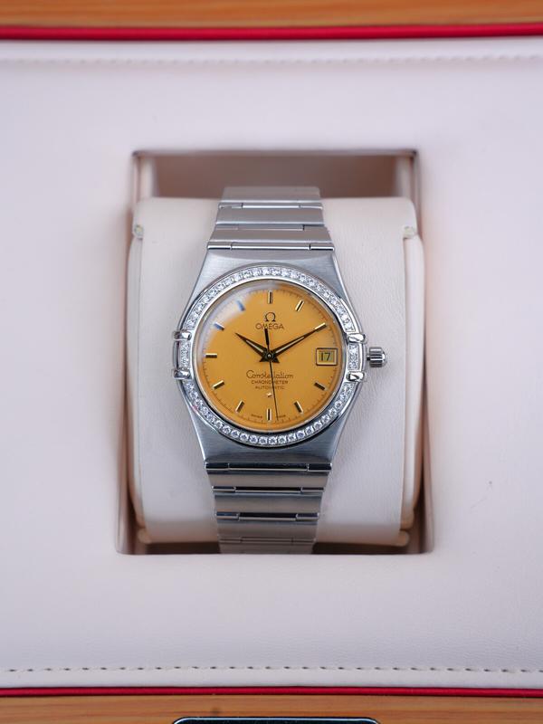 Đồng Hồ Omega Constellation 1302.10.00 35.5mm Vàng 18K Used