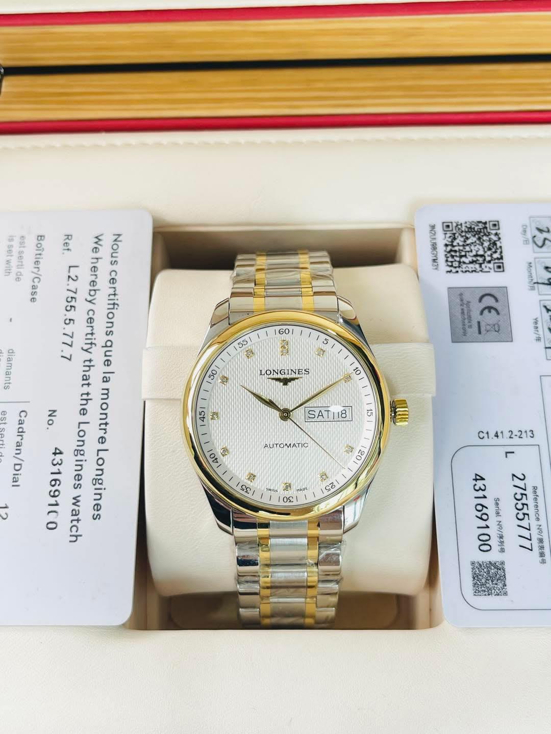 Longines Master L2.755.5.77.7 Watch 38.5mm Used