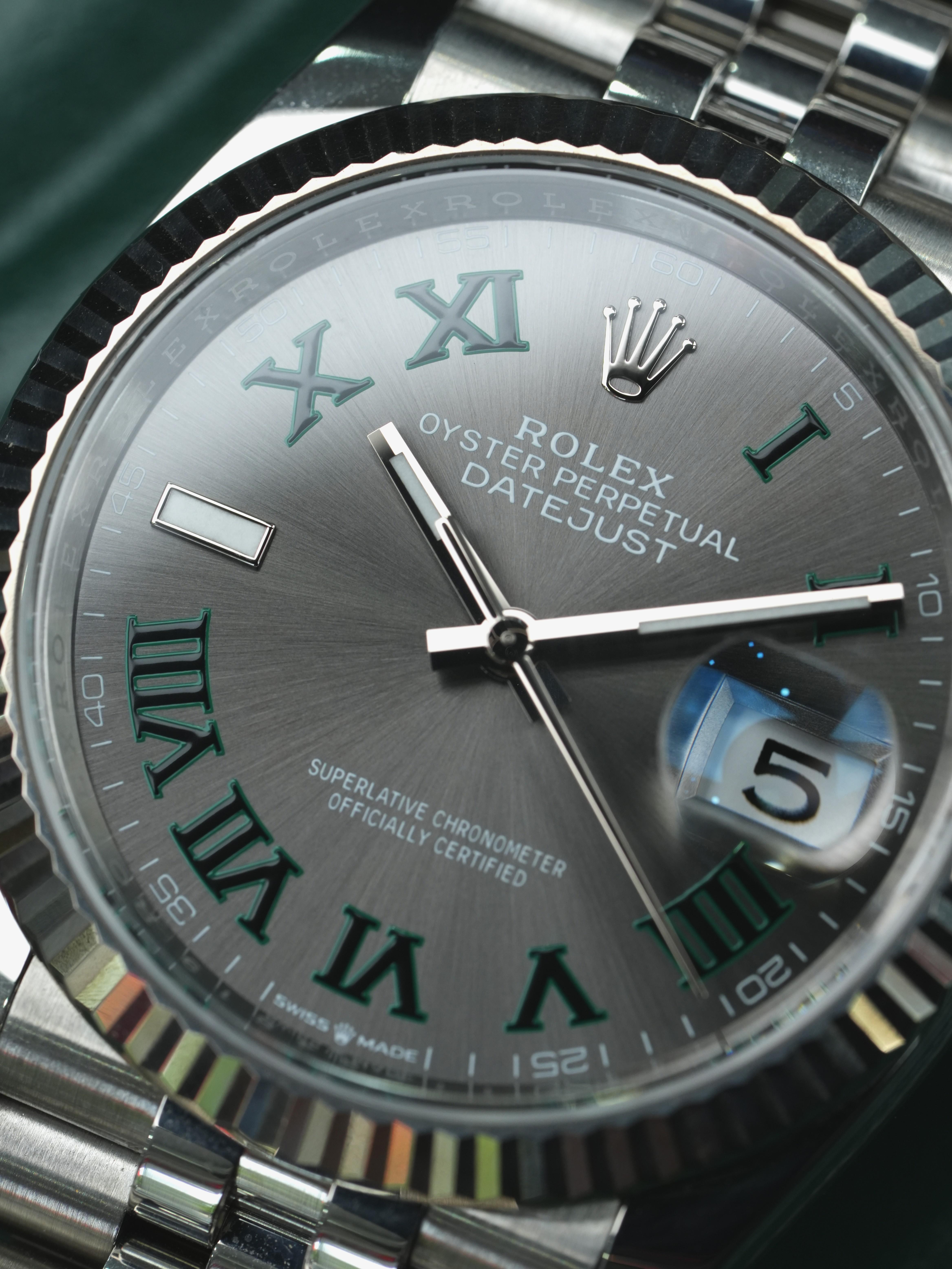 Rolex Datejust 36mm 126234 (Wimbledon Dial) – USED Fullset, Like New 99%