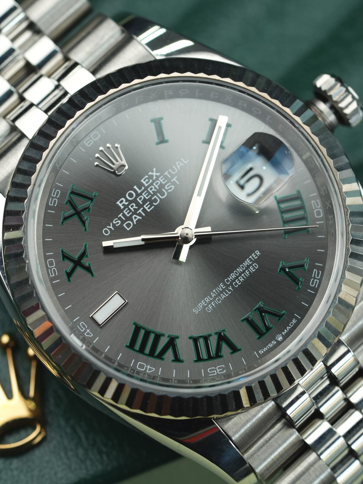 Rolex Datejust 36mm 126234 (Wimbledon Dial) – USED Fullset, Like New 99%