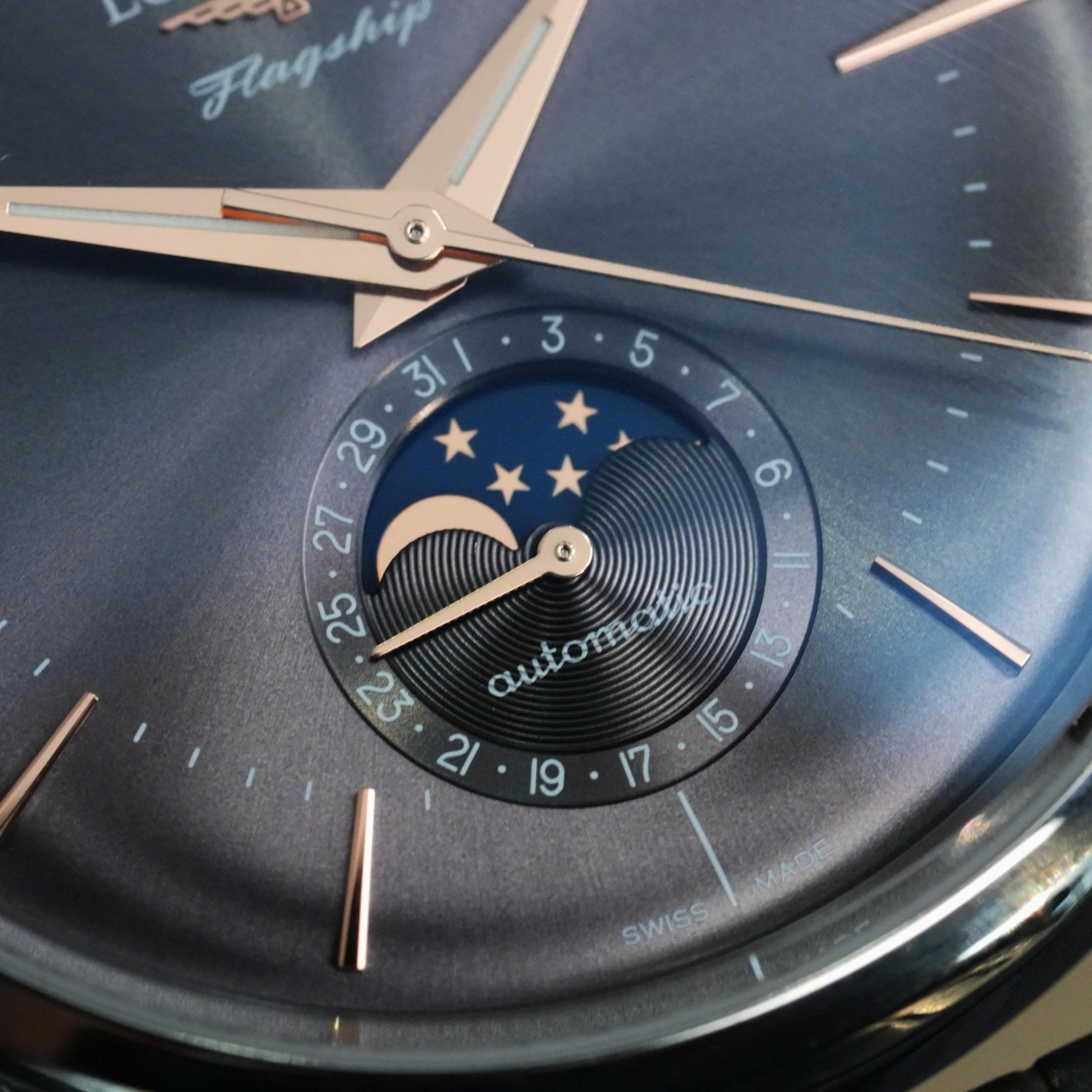 Longines Flagship Heritage Moonphase L4.815.4.52.2-38.5mm-used