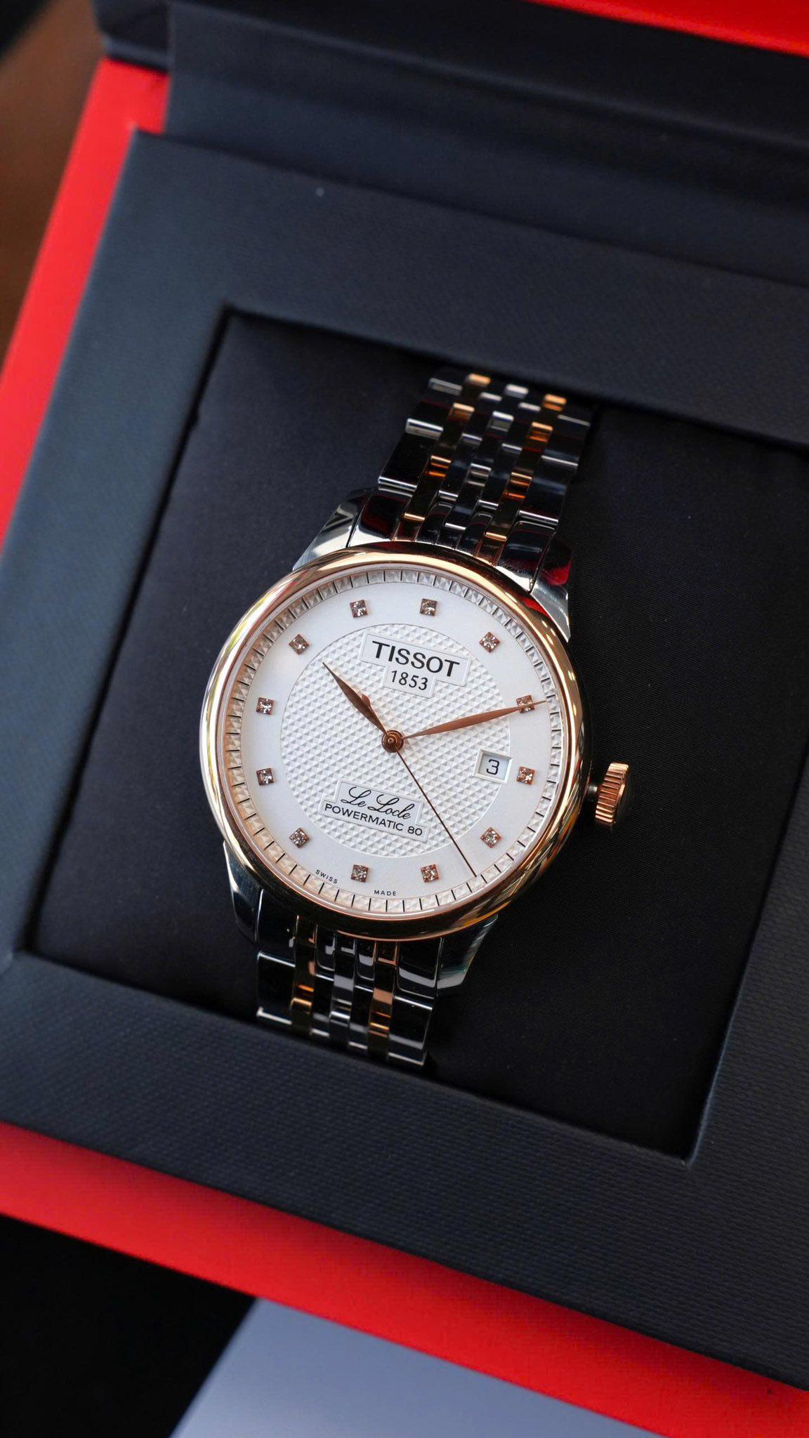 Tissot Le Locle Powermatic 80 – T006.407.22.036.01 Used | Phiên bản Kim Cương Swiss Made