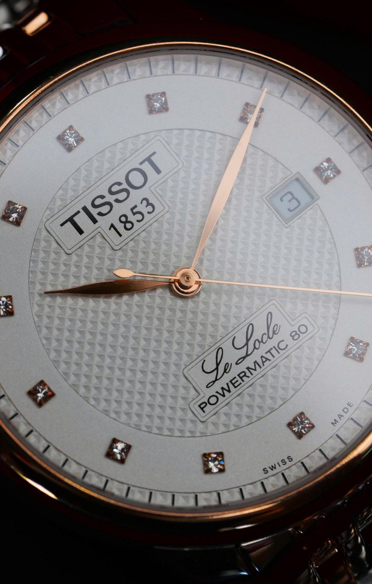 Tissot Le Locle Powermatic 80 – T006.407.22.036.01 Used | Phiên bản Kim Cương Swiss Made