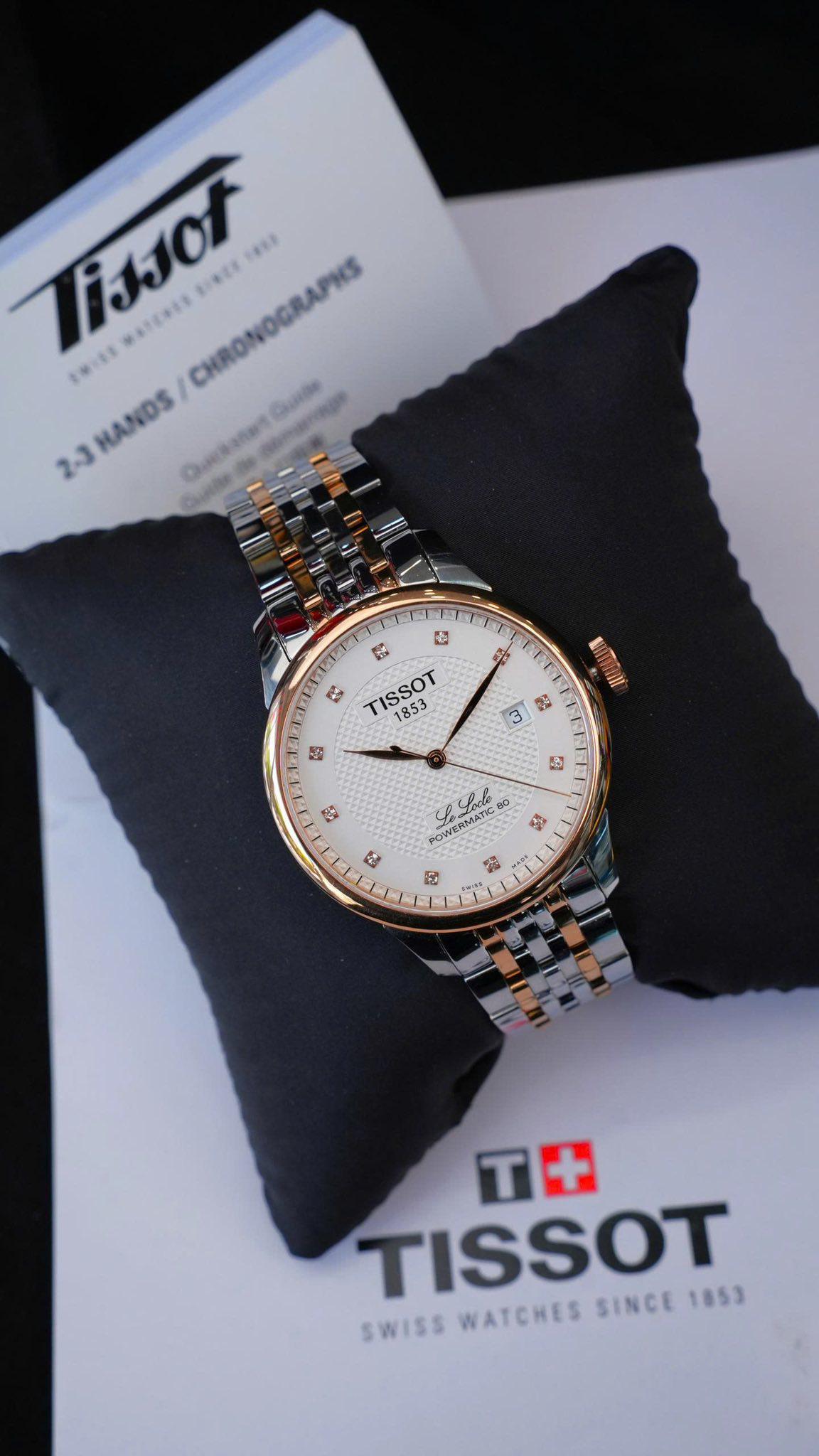 Tissot Le Locle Powermatic 80 – T006.407.22.036.01 Used | Phiên bản Kim Cương Swiss Made