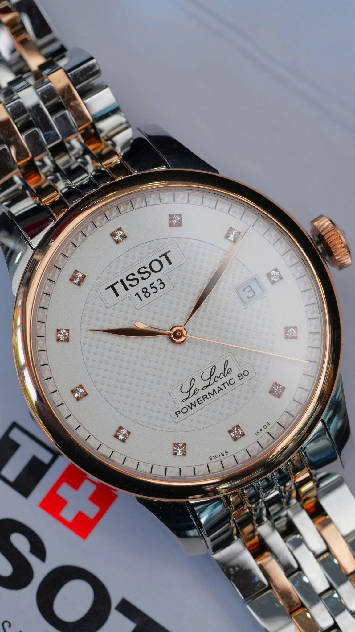 Tissot Le Locle Powermatic 80 – T006.407.22.036.01 Used | Phiên bản Kim Cương Swiss Made
