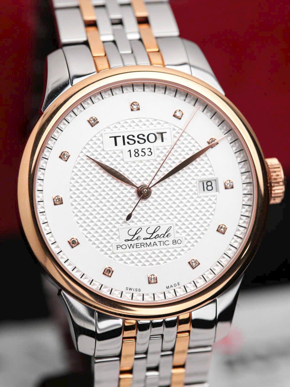 Tissot Le Locle Powermatic 80 – T006.407.22.036.01 Used | Phiên bản Kim Cương Swiss Made