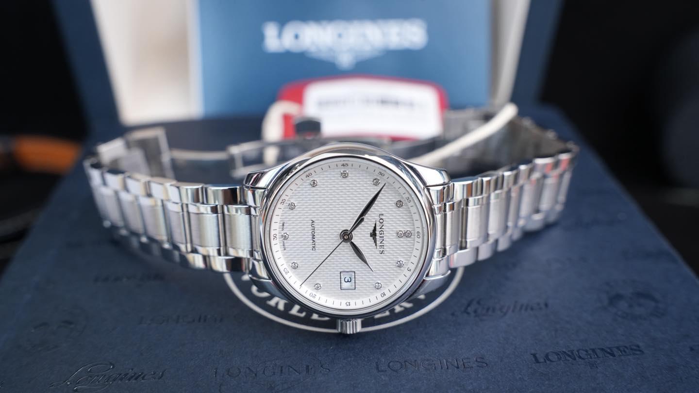 Longines Master Collection L2.257.4.77.6 Used | Kim Cương Swiss Made 29mm