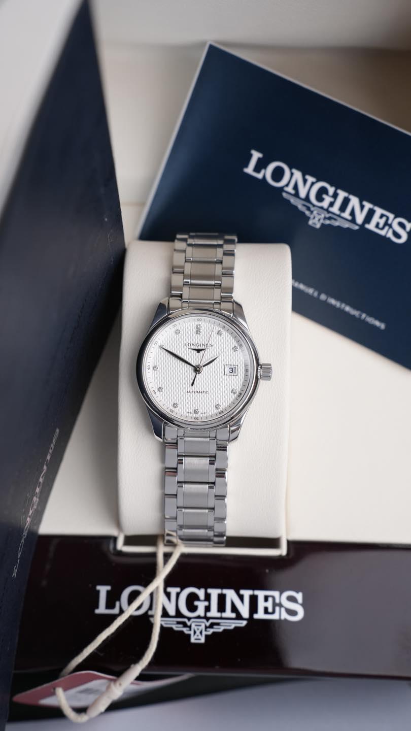 Longines Master Collection L2.257.4.77.6 Used | Kim Cương Swiss Made 29mm