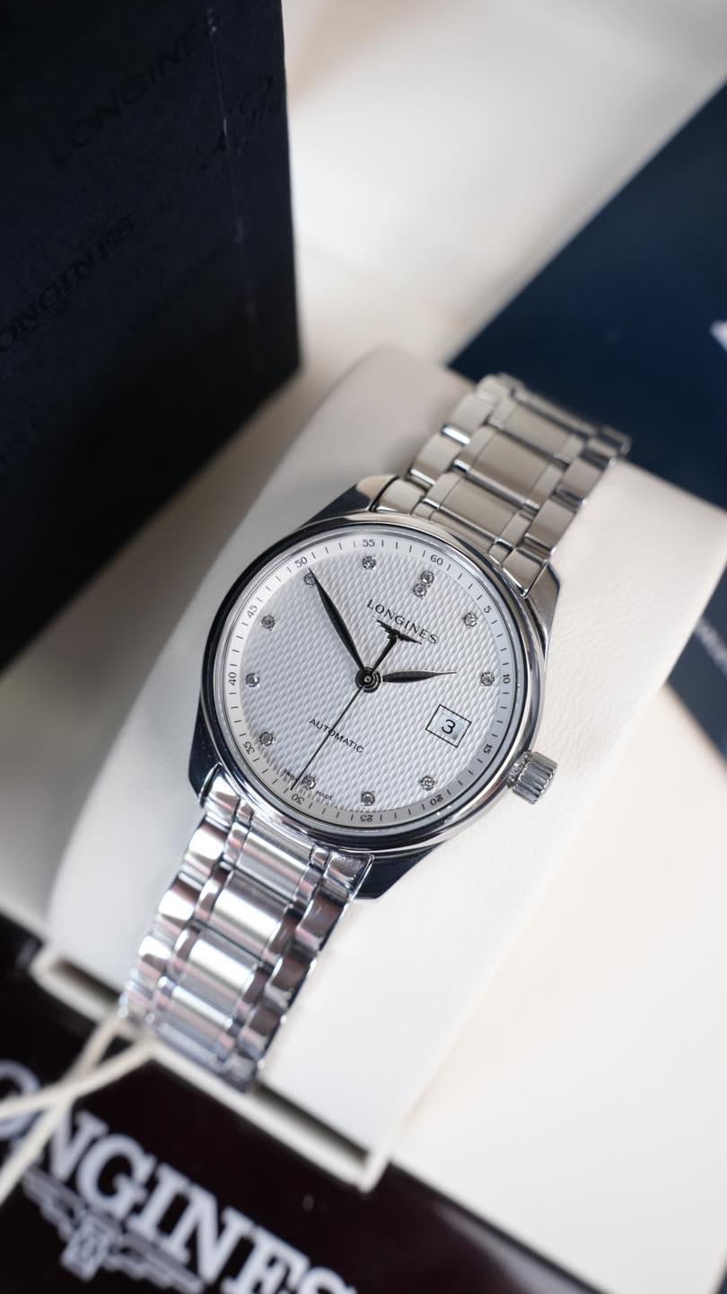 Longines Master Collection L2.257.4.77.6 Used | Kim Cương Swiss Made 29mm