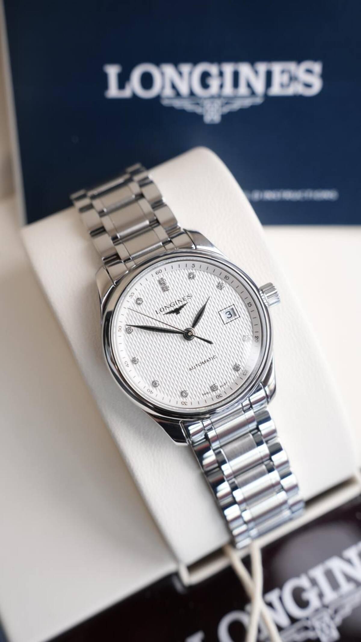 Longines Master Collection L2.257.4.77.6 Used | Kim Cương Swiss Made 29mm