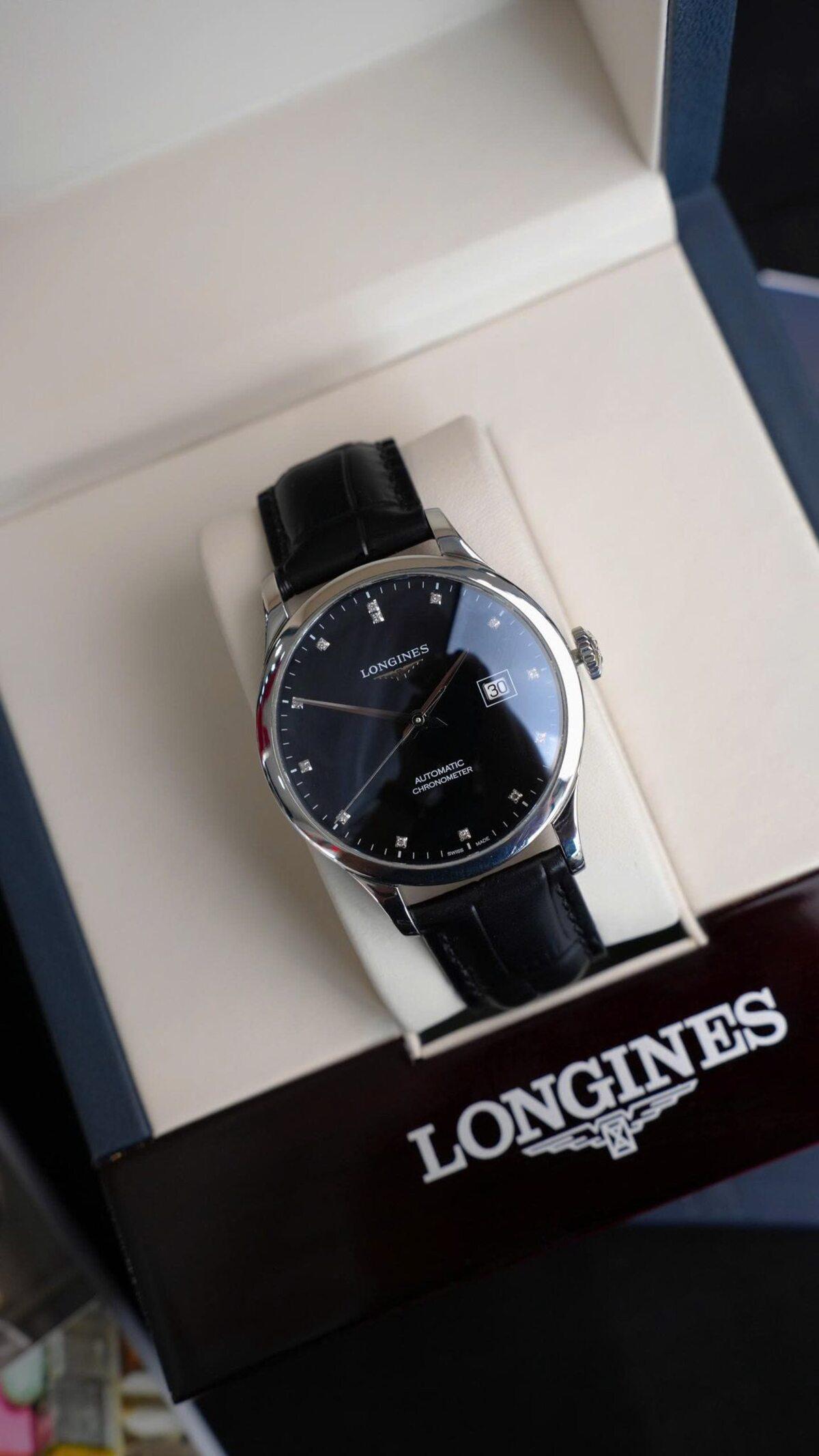 Longines Record L2.821.4.57.2 Used – L888.4, Chuẩn COSC